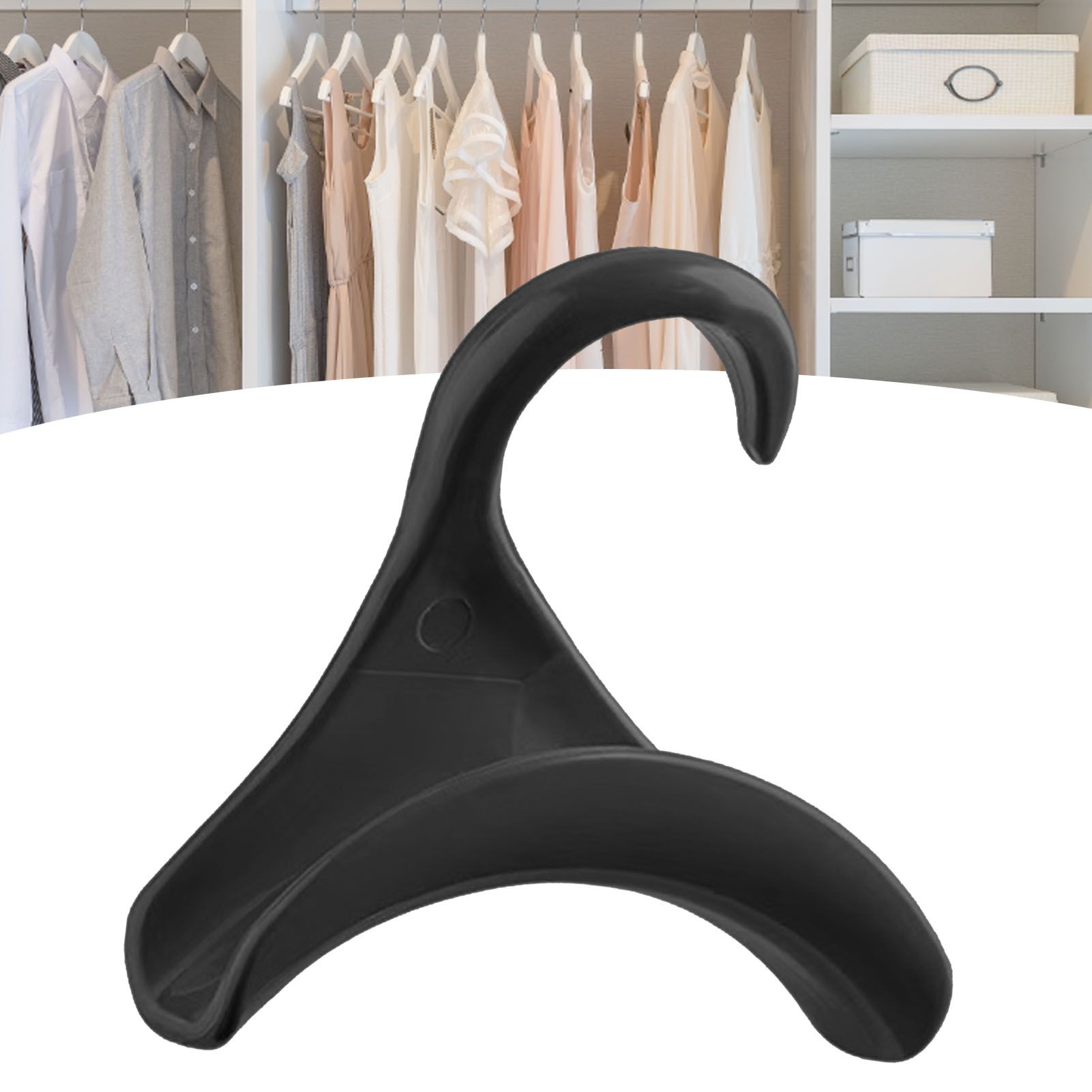 Purse Hanger Bag Arc Door Closet Hanger Hook for Satchel Coat Haversack Belt Storage Black - Image 5