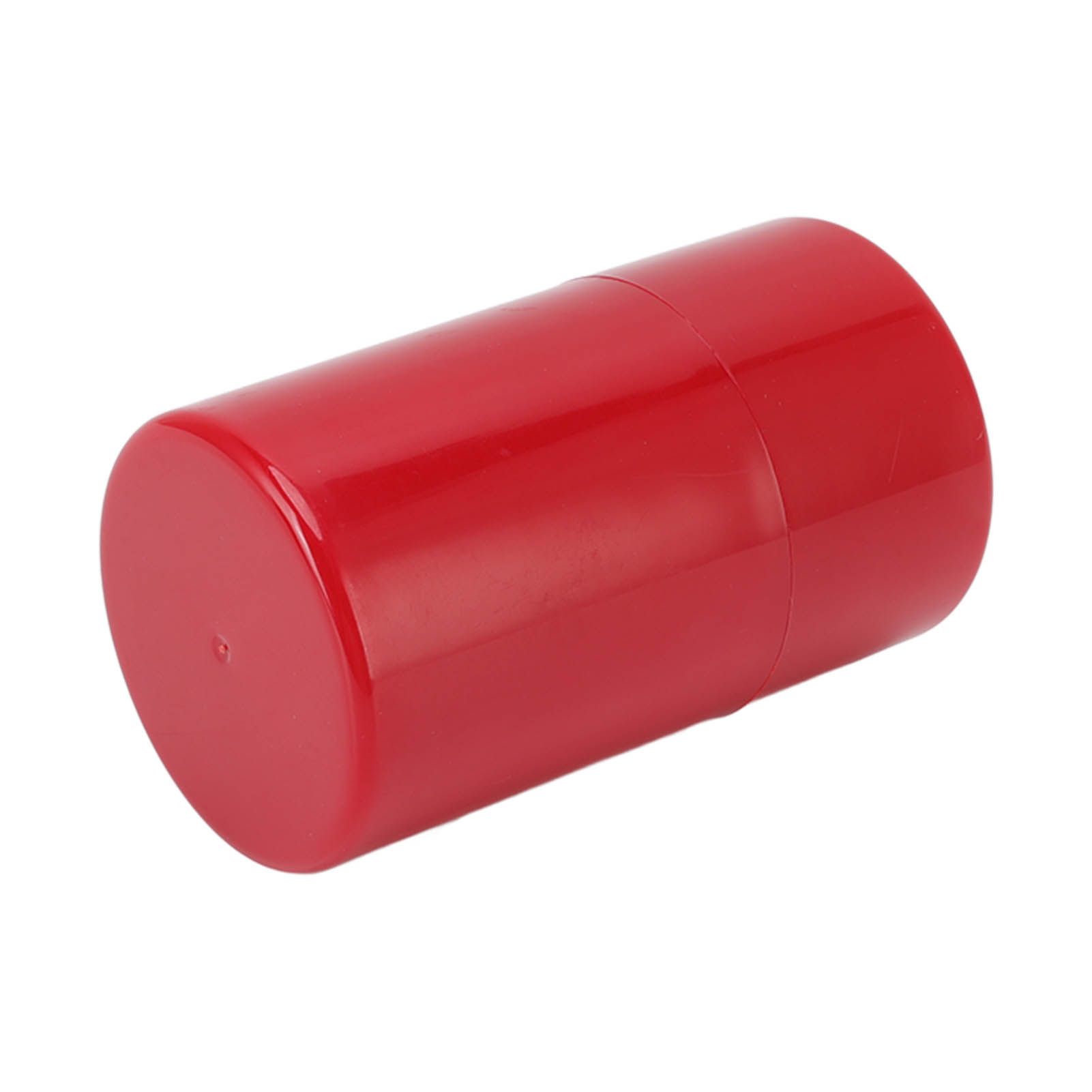 Round Plastic Airtight Stash Jar Smell Proof Tobacco Herb Storage Case Sealed Tank Container for Outdoor Travel Red - Image 3