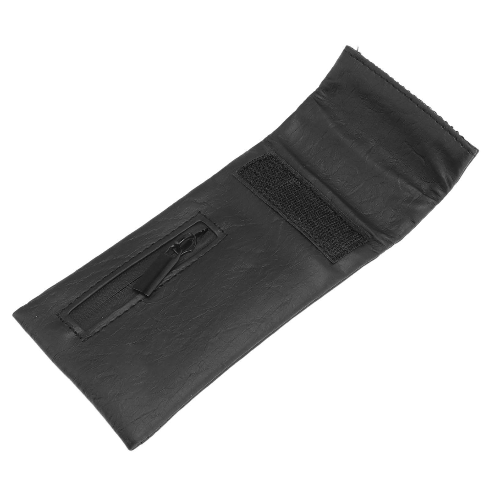 Smell Proof Bag PU Leather Waterproof Multipurpose Storage Bag for Outdoor Travel Trip Odor Proof Stash Bag - Image 6