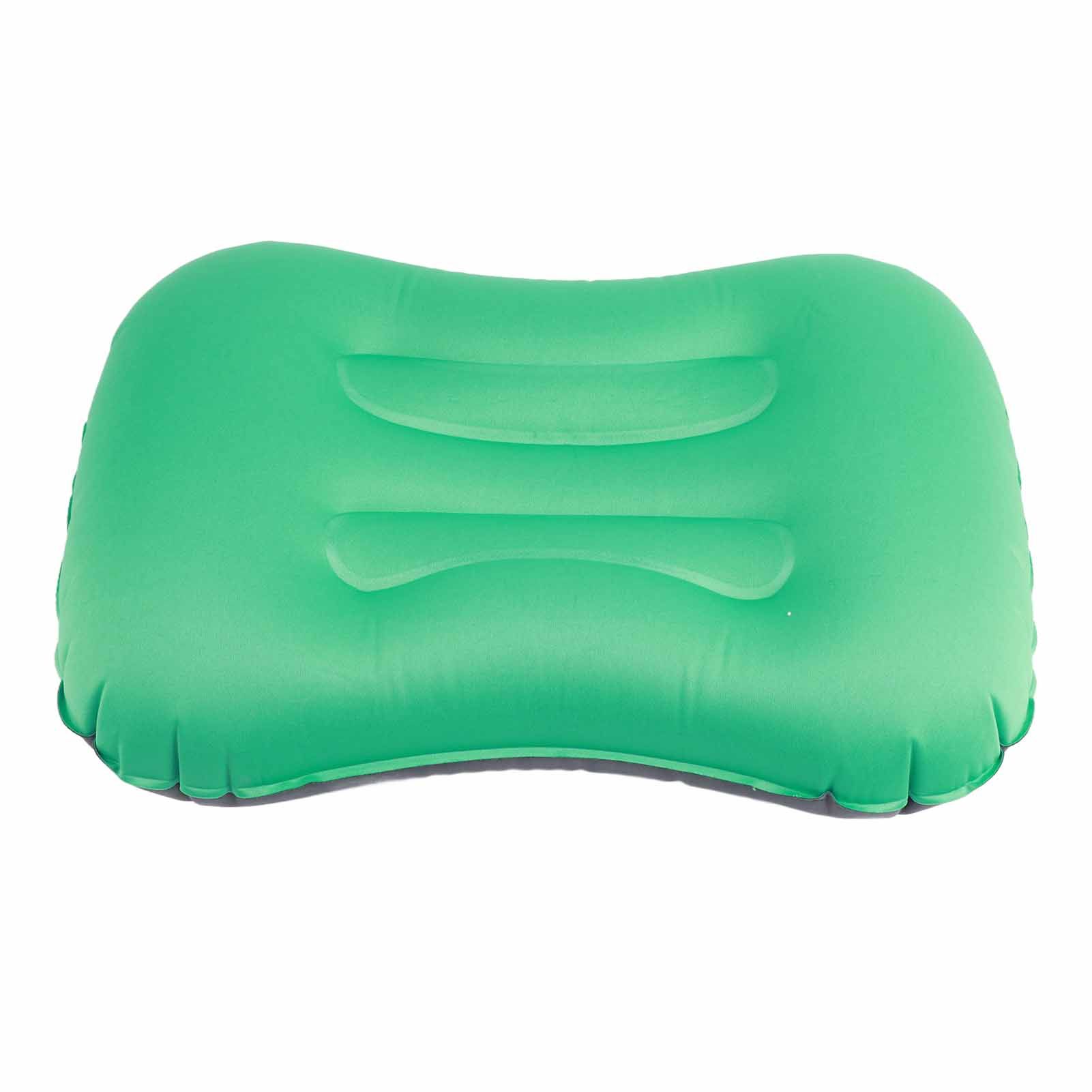 Inflatable Pillow Curved Structure Self Inflating Foldable Portable Inflatable Camping Travel Pillow for Indoor Outdoor - Image 2