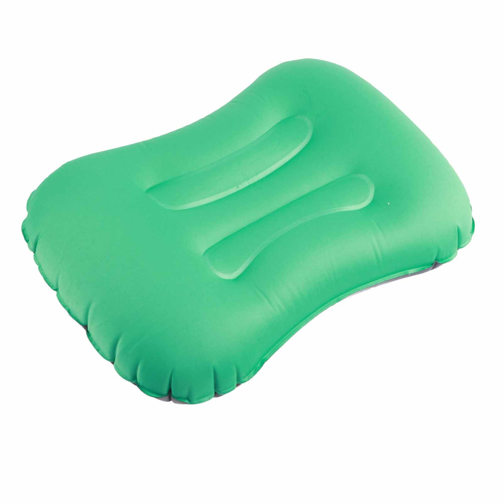 Inflatable Pillow Curved Structure Self Inflating Foldable Portable Inflatable Camping Travel Pillow for Indoor Outdoor - Image 3
