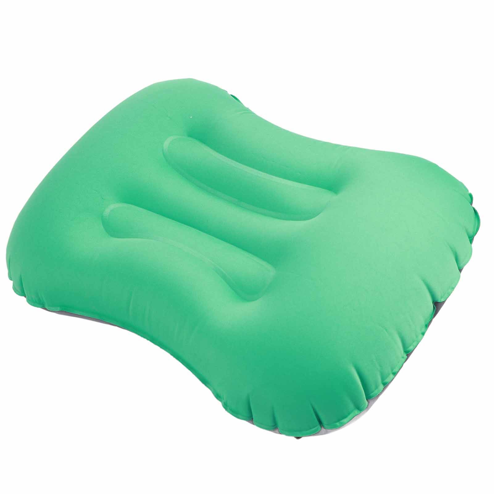 Inflatable Pillow Curved Structure Self Inflating Foldable Portable Inflatable Camping Travel Pillow for Indoor Outdoor - Image 5