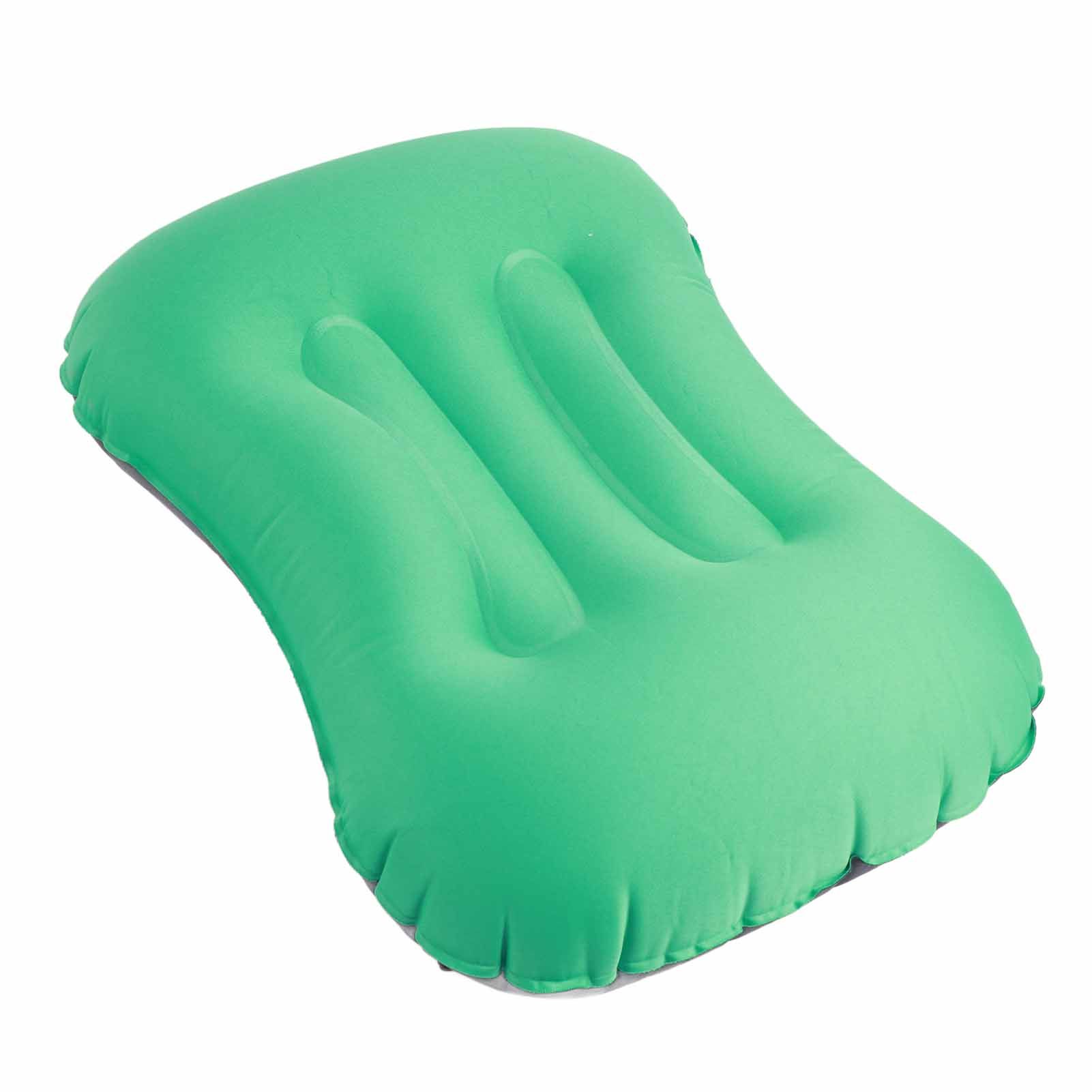 Inflatable Pillow Curved Structure Self Inflating Foldable Portable Inflatable Camping Travel Pillow for Indoor Outdoor - Image 6