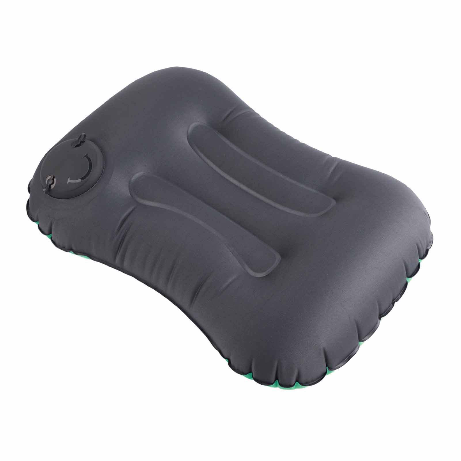 Inflatable Pillow Curved Structure Self Inflating Foldable Portable Inflatable Camping Travel Pillow for Indoor Outdoor - Image 7