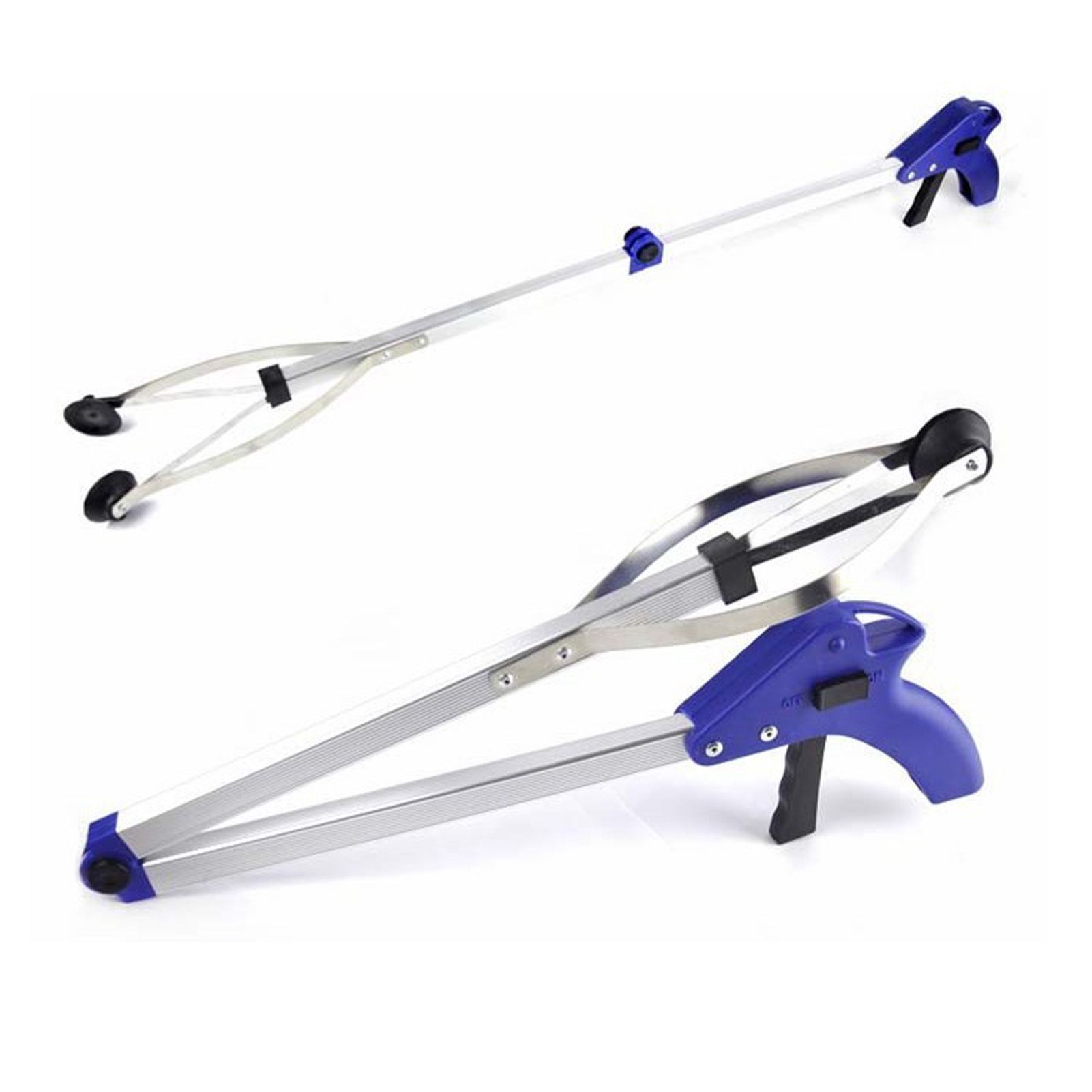 Long Grabber Foldable Reacher 81cm Clamp Picker Portable Tool for Litter Trash Coin - Image 4