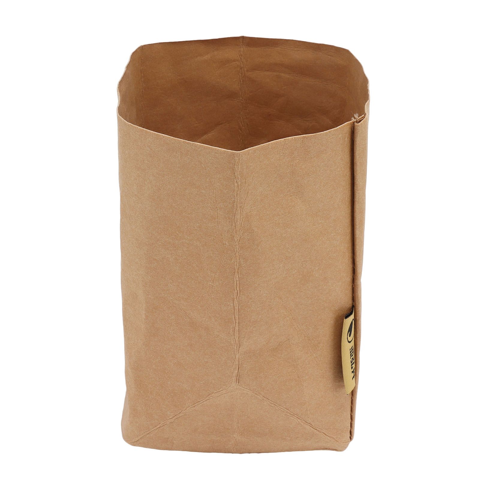 Washed Kraft Paper Bag Waterproof Flowerpot Food Storage Bag for Holding Food Fruits Vegetables Household Sundries L - Image 6