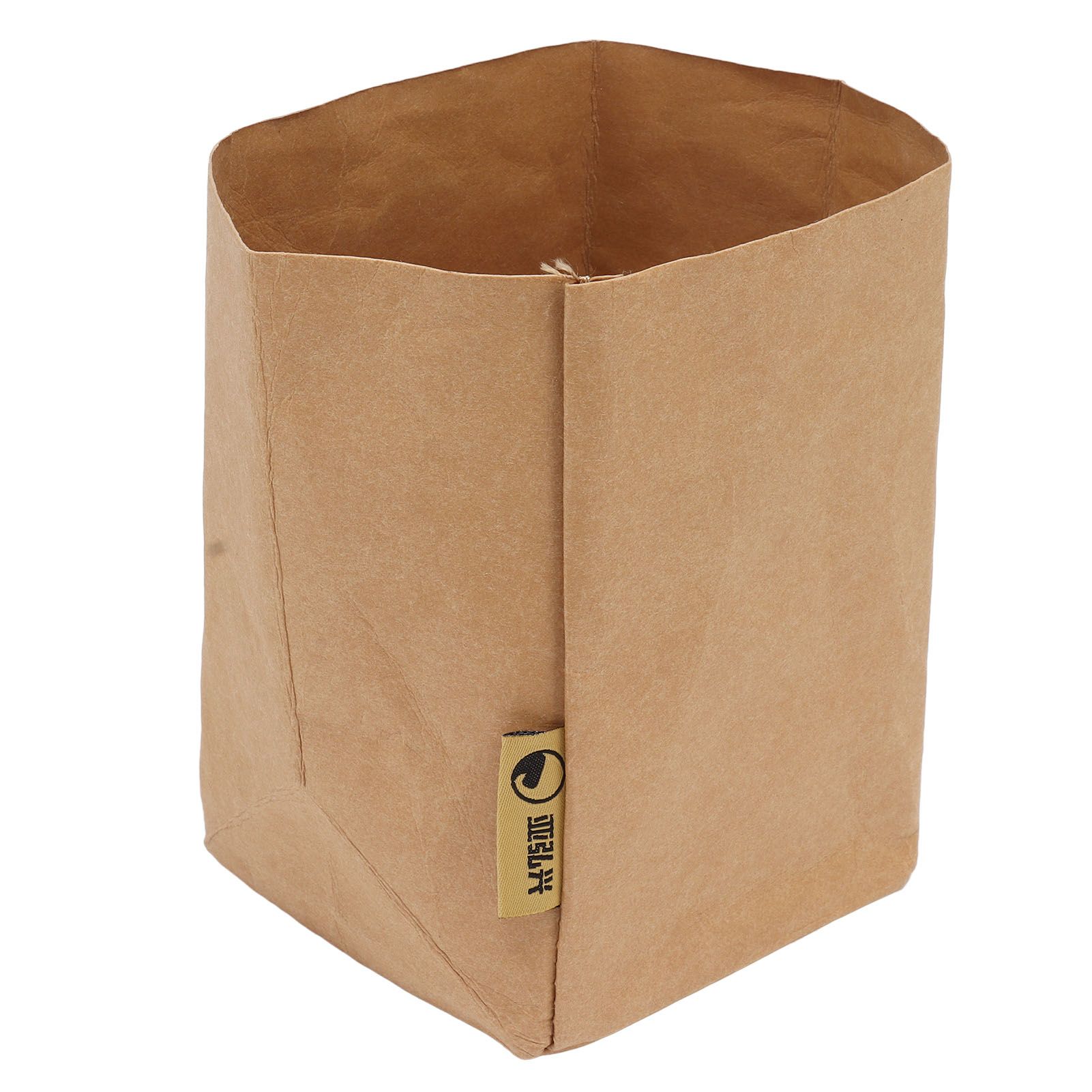Washed Kraft Paper Bag Waterproof Flowerpot Food Storage Bag for Holding Food Fruits Vegetables Household Sundries XL - Image 5