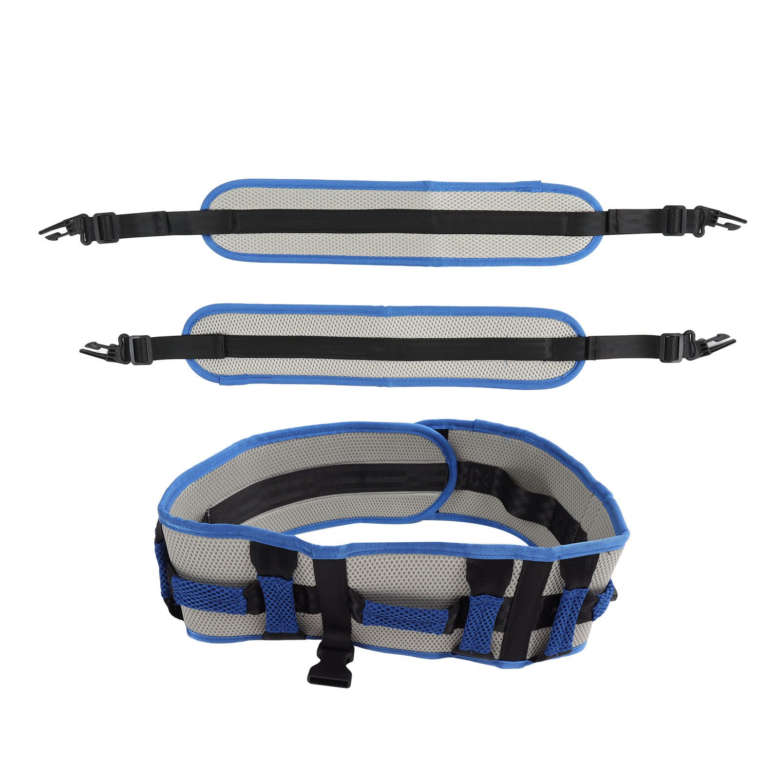 Transfer Belt Stable Support Uniform Force EVA Transfer and Walking Gait Belt with Leg Loops for Patients Elderly S - Image 1