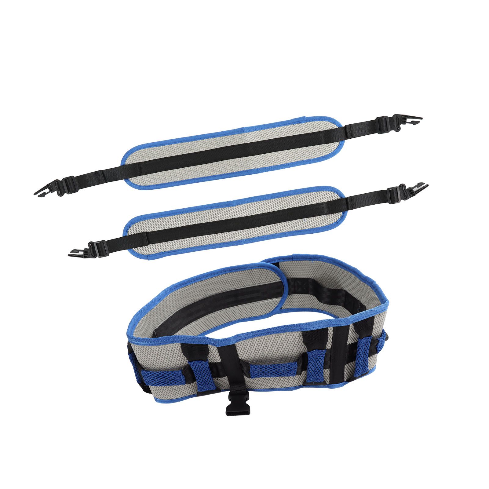 Transfer Belt Stable Support Uniform Force EVA Transfer and Walking Gait Belt with Leg Loops for Patients Elderly L - Image 2