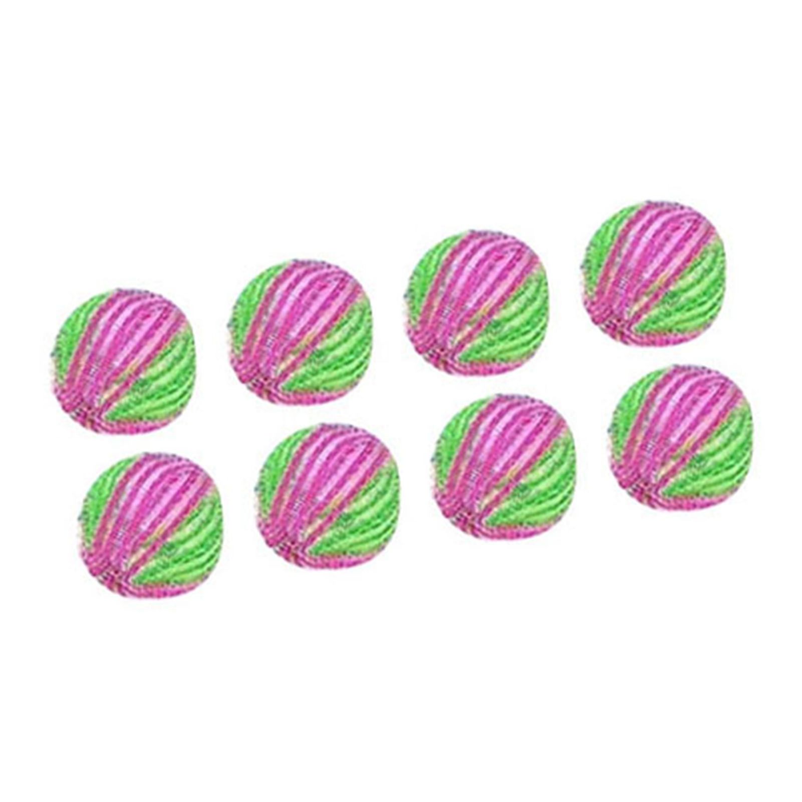 8Pcs Pet Hair Remover Balls Nylon Round Efficient Laundry Lint Remover Balls for Household Laundry - Image 2