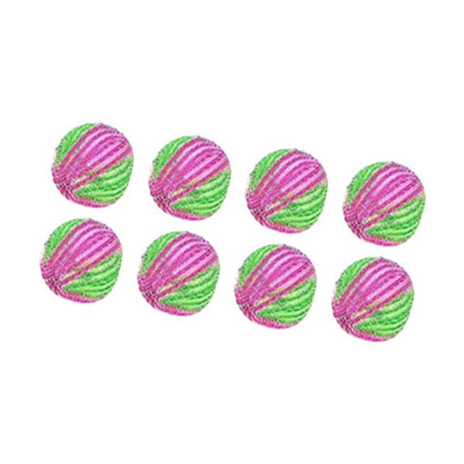 8Pcs Pet Hair Remover Balls Nylon Round Efficient Laundry Lint Remover Balls for Household Laundry - Image 3
