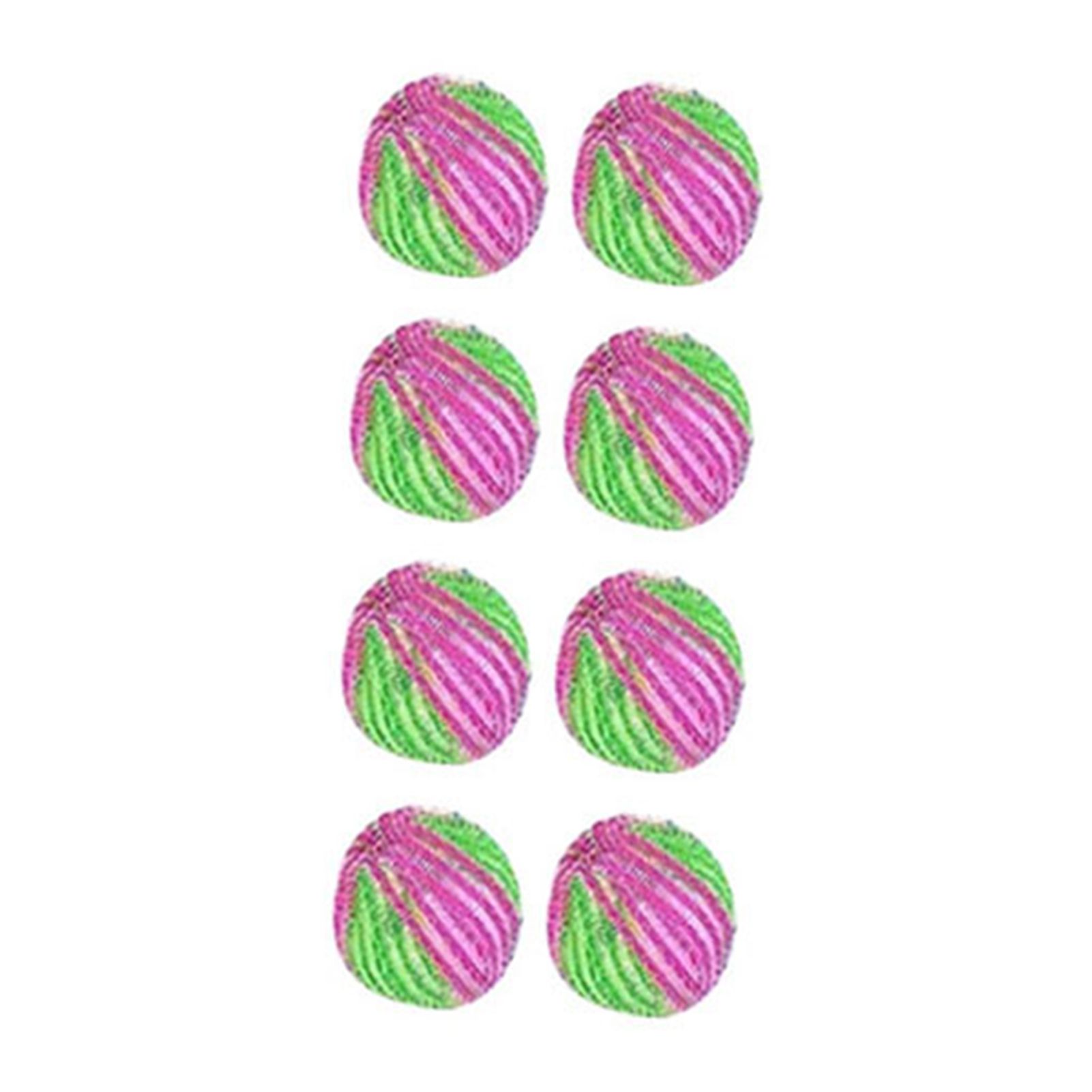 8Pcs Pet Hair Remover Balls Nylon Round Efficient Laundry Lint Remover Balls for Household Laundry - Image 4