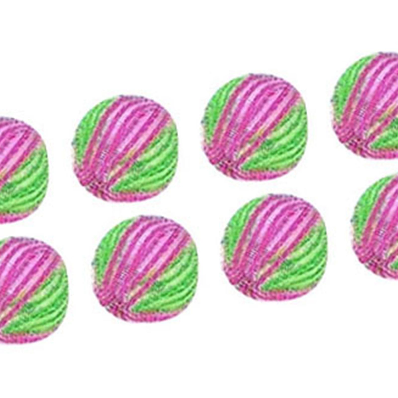 8Pcs Pet Hair Remover Balls Nylon Round Efficient Laundry Lint Remover Balls for Household Laundry - Image 8