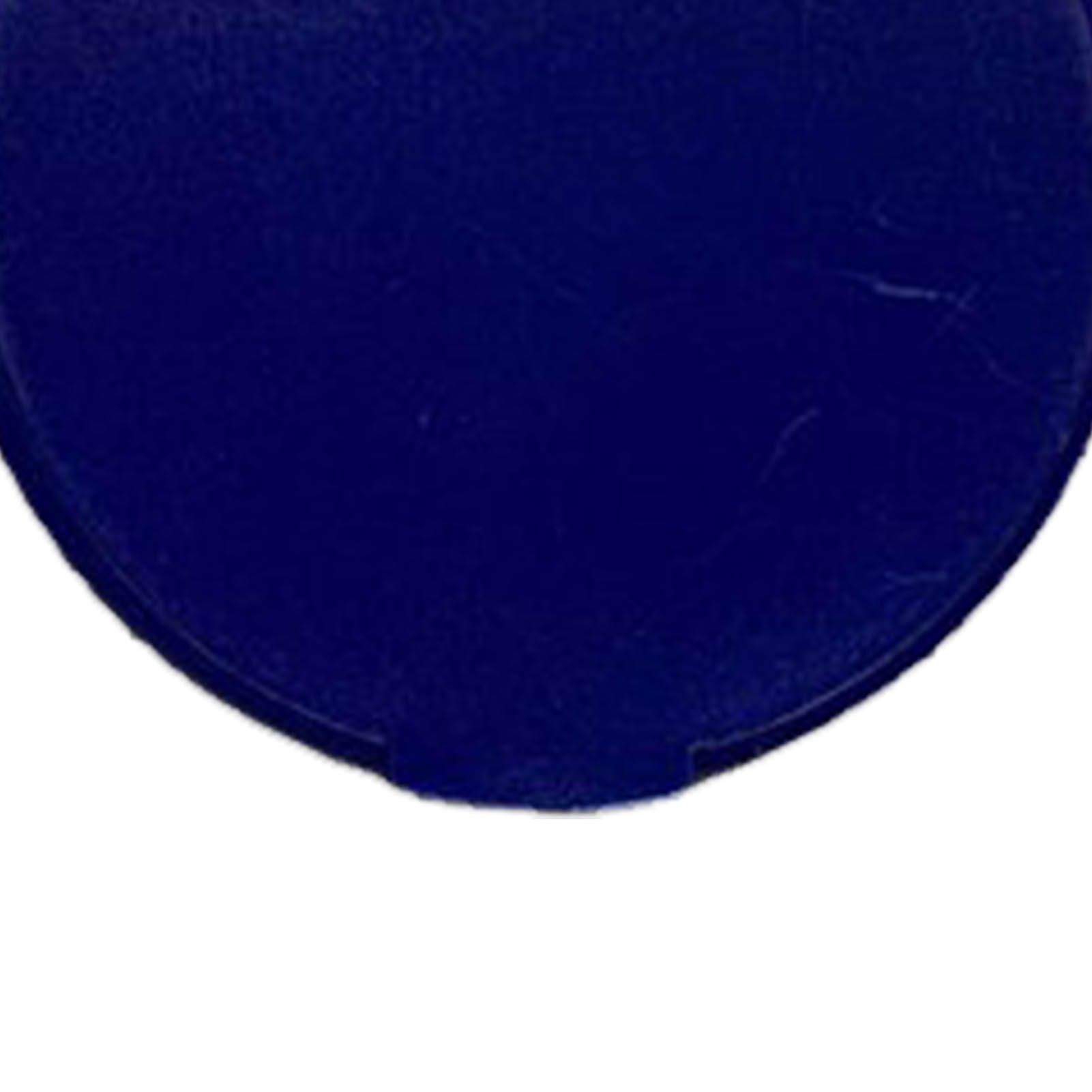 Single Sided Folding Circular Mirror Plastic Portable Compact Cosmetic Pocket Mirror Blue - Image 8