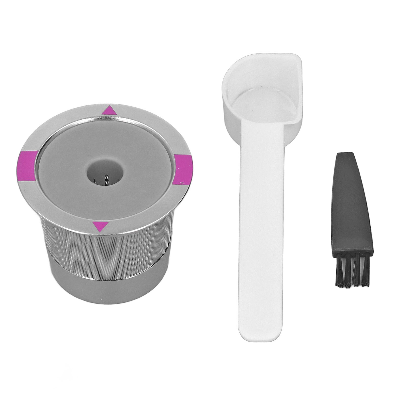 Metal Coffee Pod Stainless Steel Reusable Refillable Filter Cup Single for Coffee Maker - Image 1
