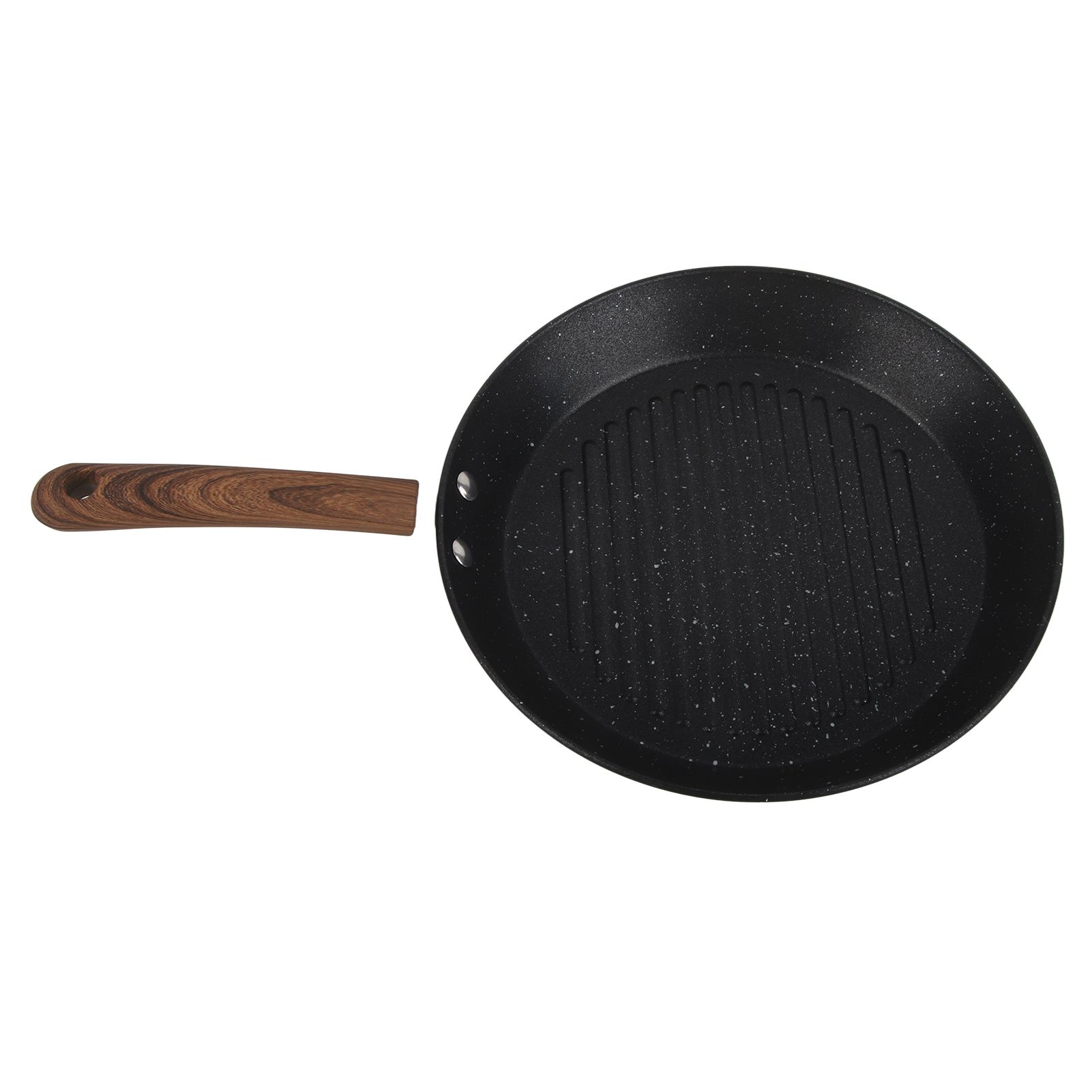Round Grill Pan Universal Non Stick Multifunctional Flat Bottom Frying Pan for Breakfast - Image 6