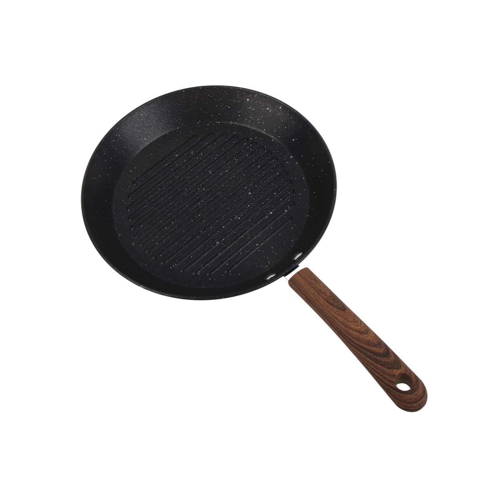 Round Grill Pan Universal Non Stick Multifunctional Flat Bottom Frying Pan for Breakfast - Image 8