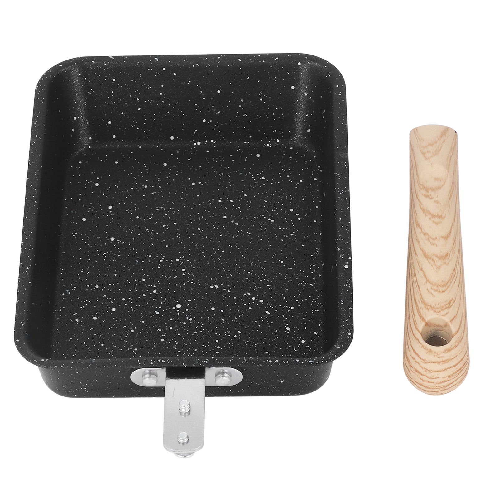 Frying Pan Iron Non Stick Coating Square Thick Multifunction Japanese Omelette Pan for Home Kitchen Tool - Image 5