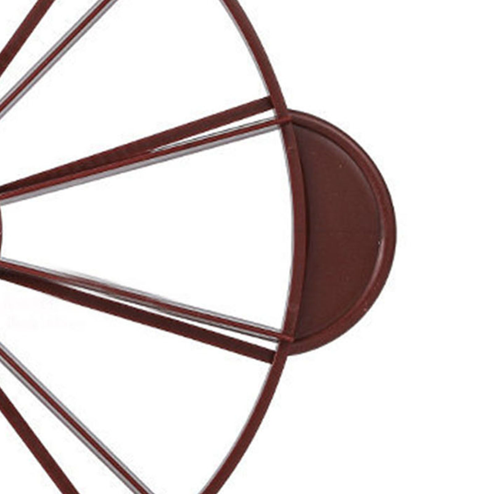 Cake Portion Marker Food Grade Round 10/12 Piece Cake Slice Marker Equal Portion Cutter Bread Cake Divider Baking Tool Dark Red (Brown) 126g/4.4oz（280） - Image 7
