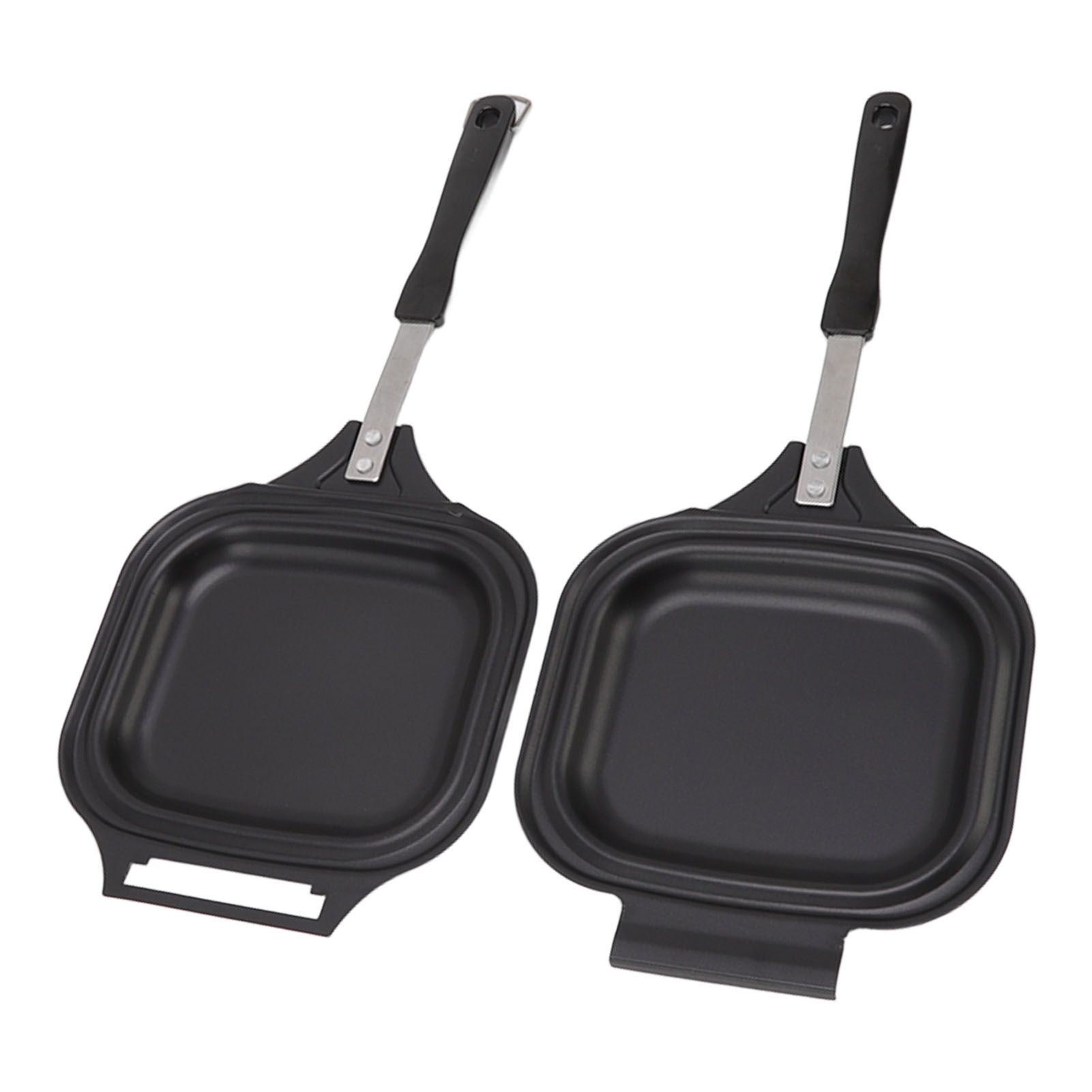Frying Pan Even Heating Easy Cleaning Double Sided Iron Pancake Pan for Restaurants Home - Image 2