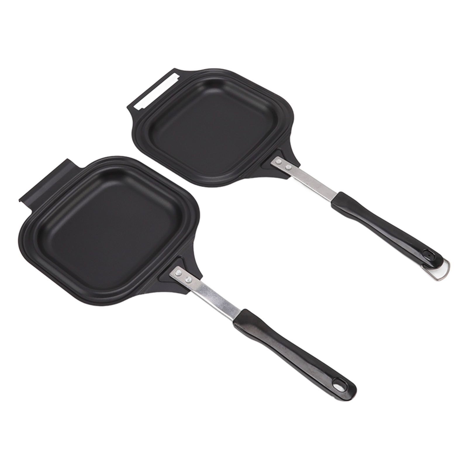 Frying Pan Even Heating Easy Cleaning Double Sided Iron Pancake Pan for Restaurants Home - Image 4