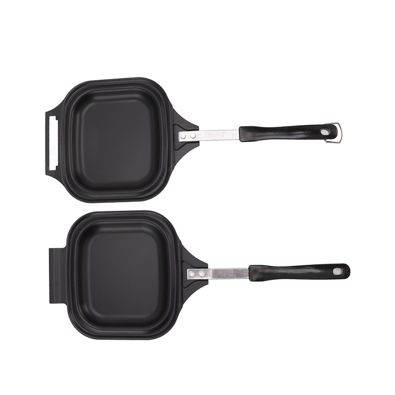 Frying Pan Even Heating Easy Cleaning Double Sided Iron Pancake Pan for Restaurants Home - Image 5