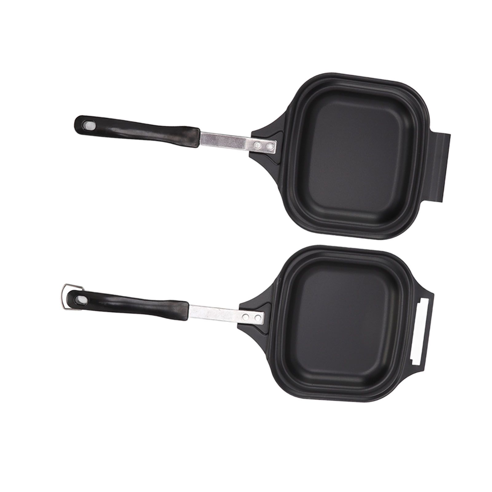 Frying Pan Even Heating Easy Cleaning Double Sided Iron Pancake Pan for Restaurants Home - Image 7
