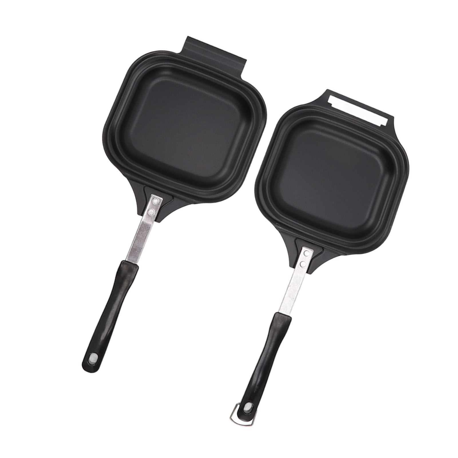 Frying Pan Even Heating Easy Cleaning Double Sided Iron Pancake Pan for Restaurants Home - Image 8