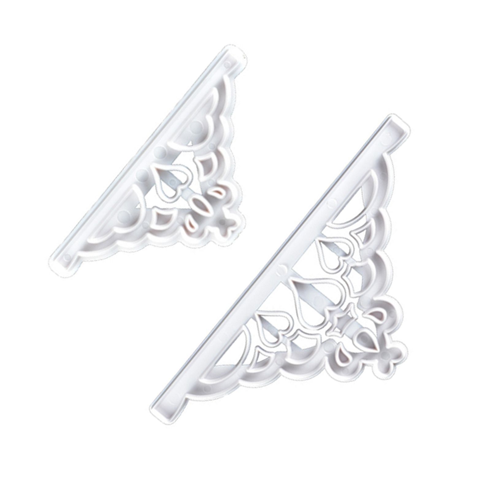 2 Pcs Crown Cutters Set Princess Crown Mold Tiara Cutter Cake Decorating Mold for DIY Birthday Party Dinner - Image 4