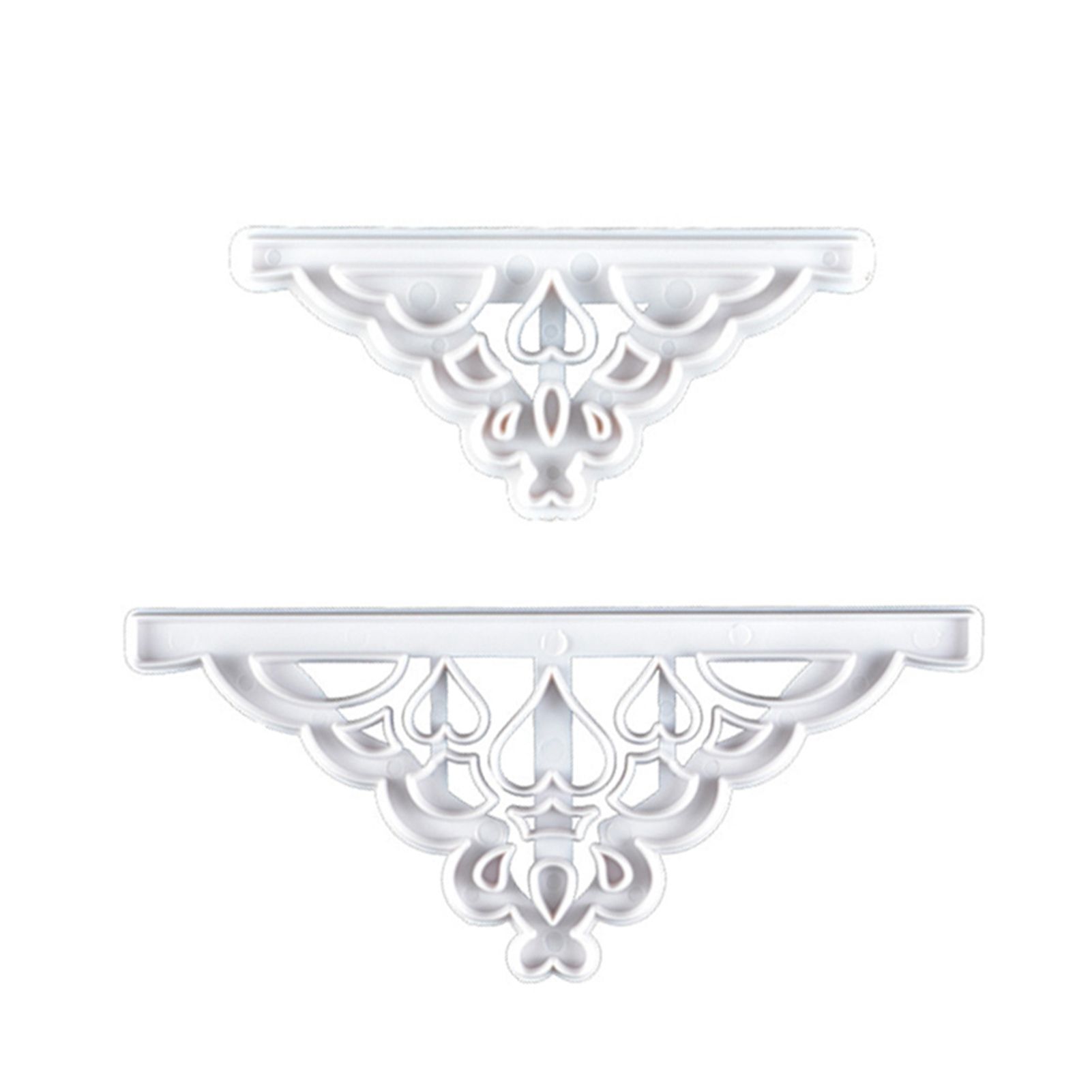 2 Pcs Crown Cutters Set Princess Crown Mold Tiara Cutter Cake Decorating Mold for DIY Birthday Party Dinner - Image 5
