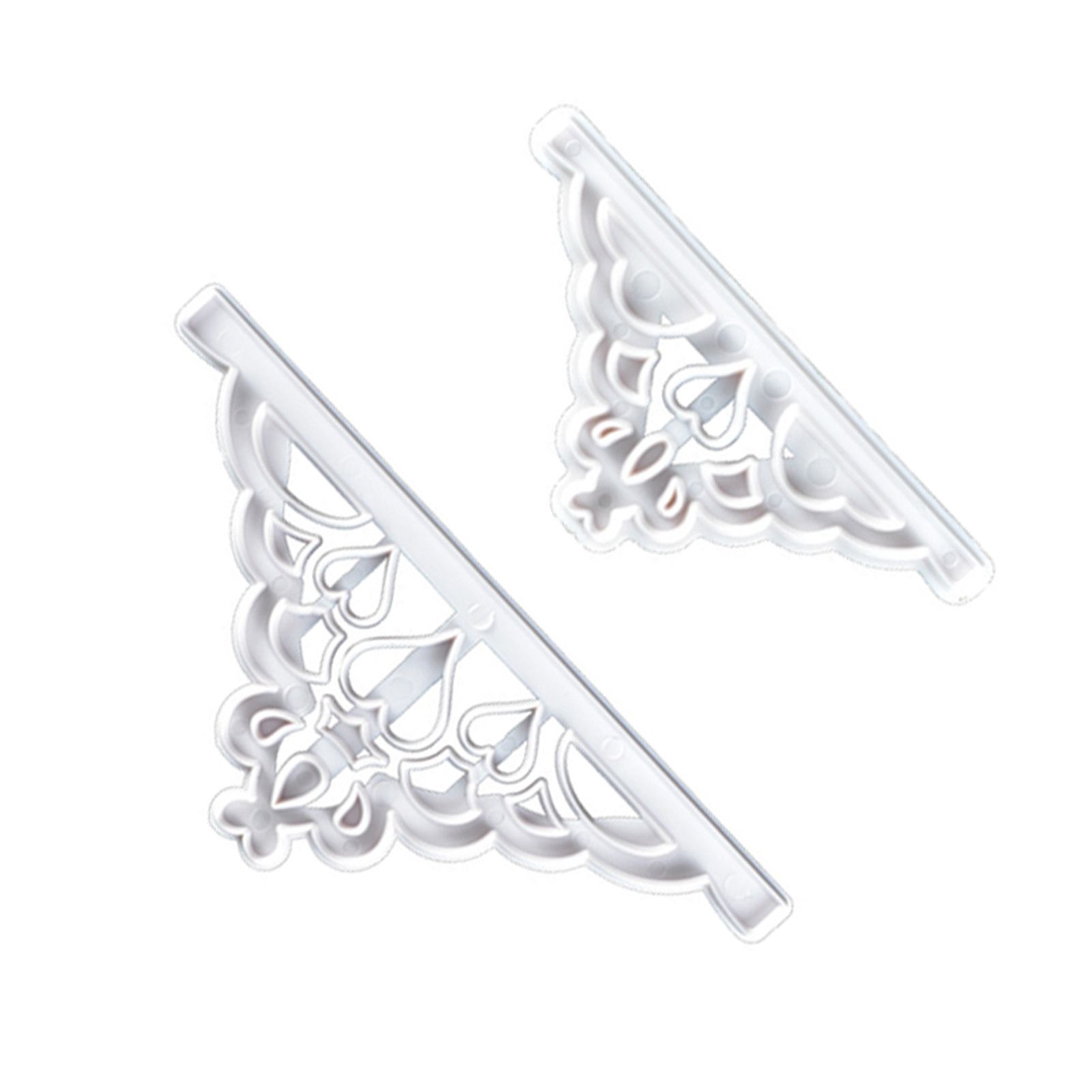 2 Pcs Crown Cutters Set Princess Crown Mold Tiara Cutter Cake Decorating Mold for DIY Birthday Party Dinner - Image 6