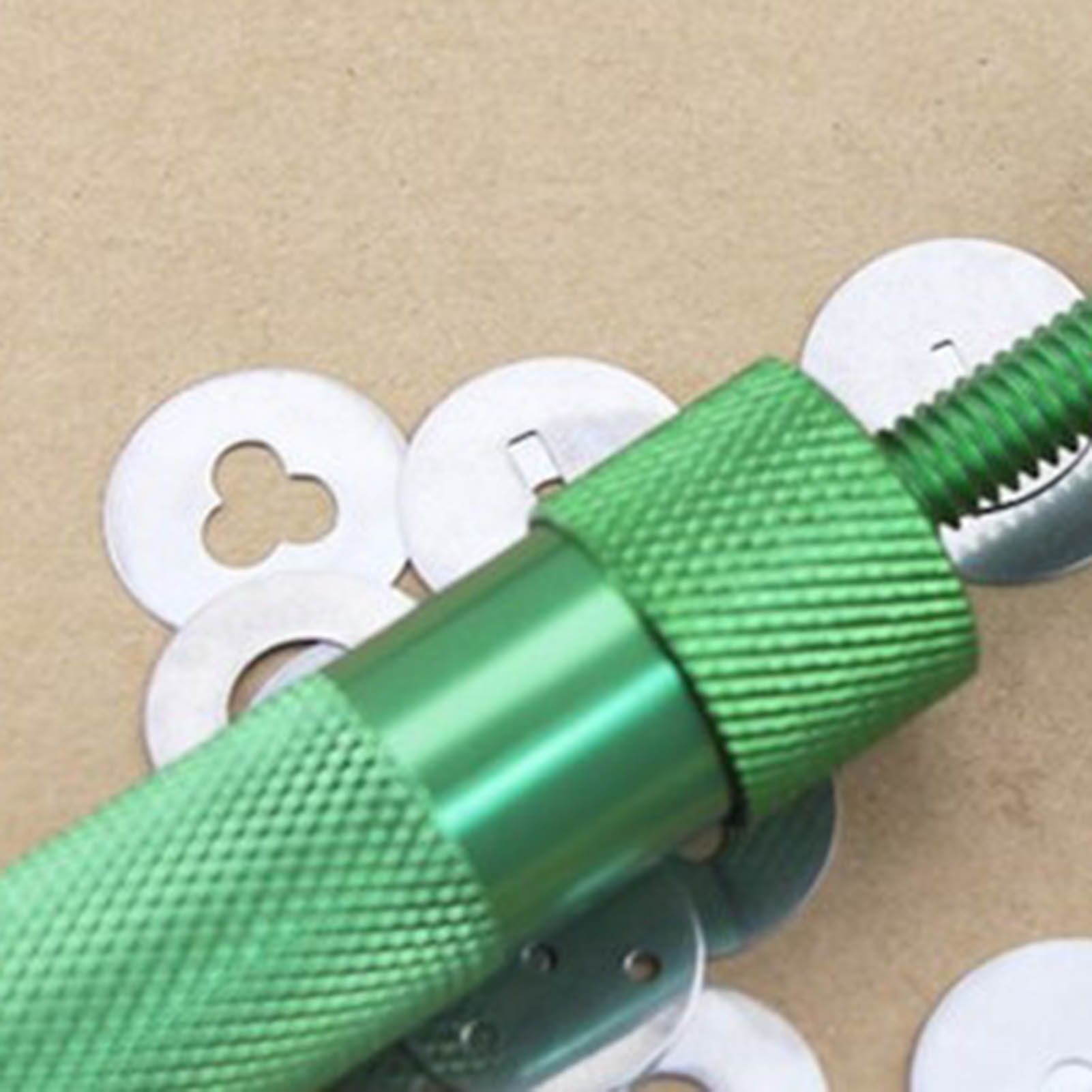 Green Clay Extruder Stainless Steel Clay Extruder Fondant Cake Sculpture Polymer Clay Tools Cake Decorating Tools - Image 7
