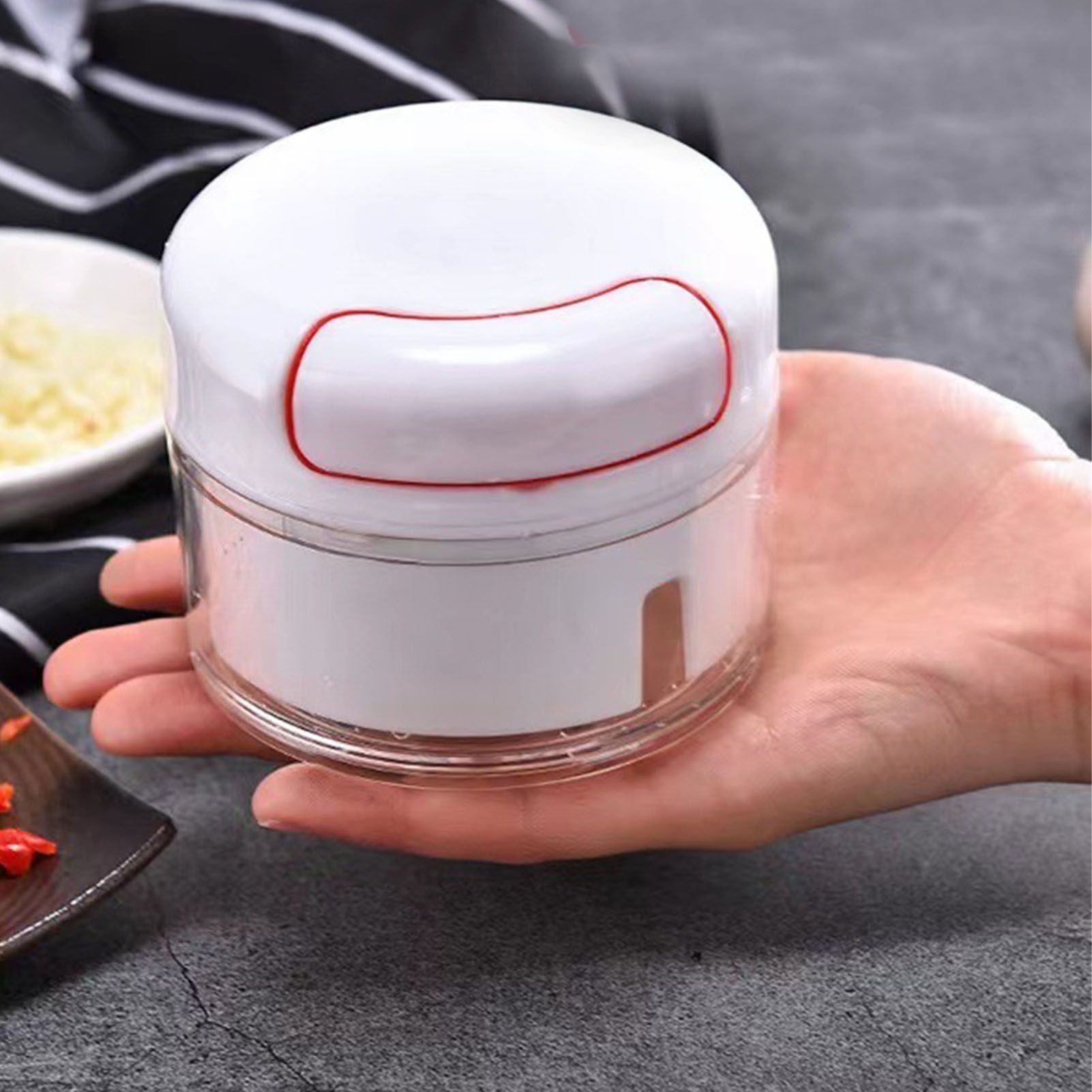 Garlic Chopper Garlic Crusher Press Stainless Steel for Cooking Tool Kitchen Gadgets Garlic Masher - Image 4