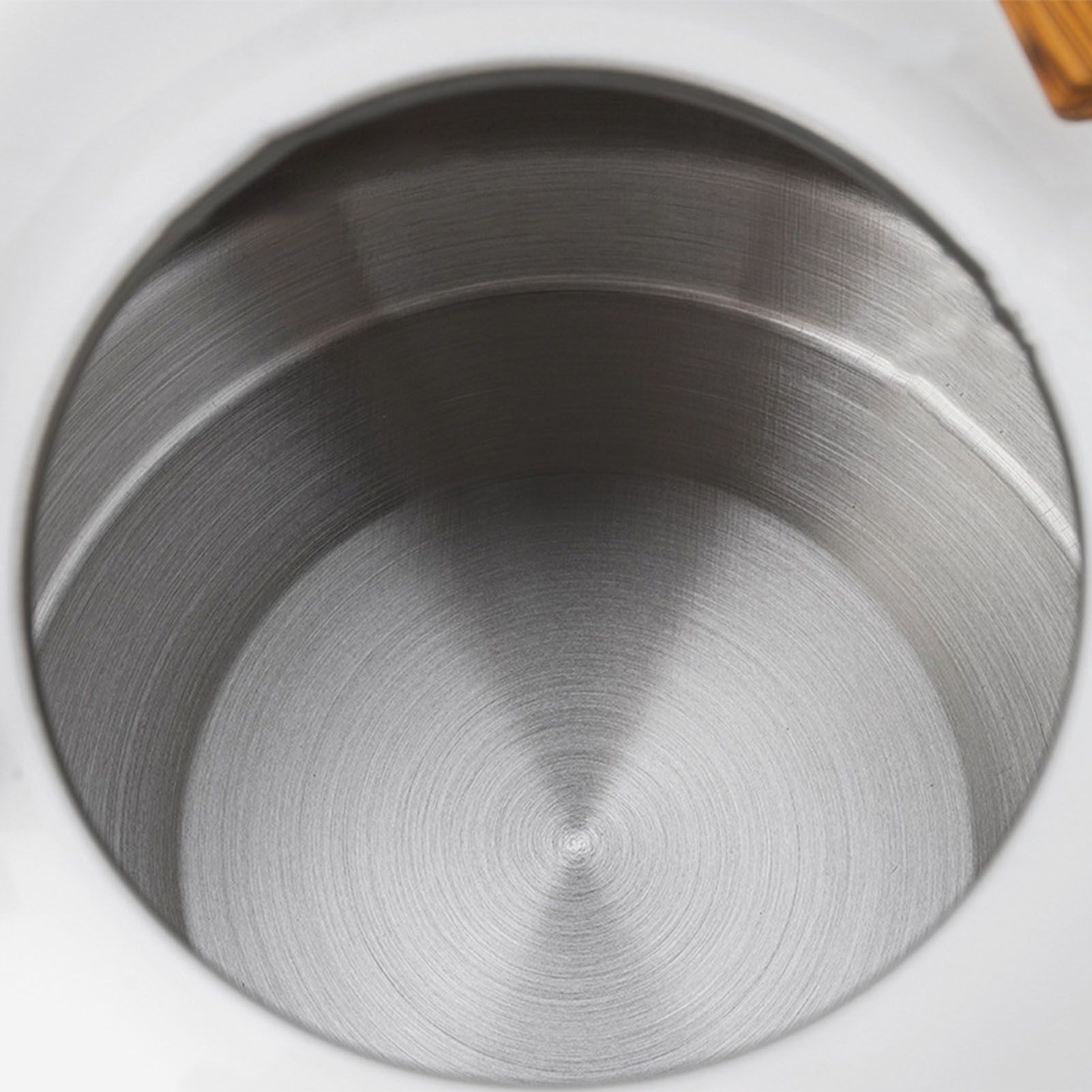 Whistle Kettle Stovetop Stainless Steel Foldable Handle Kitchen Supplies 2.5L White - Image 7