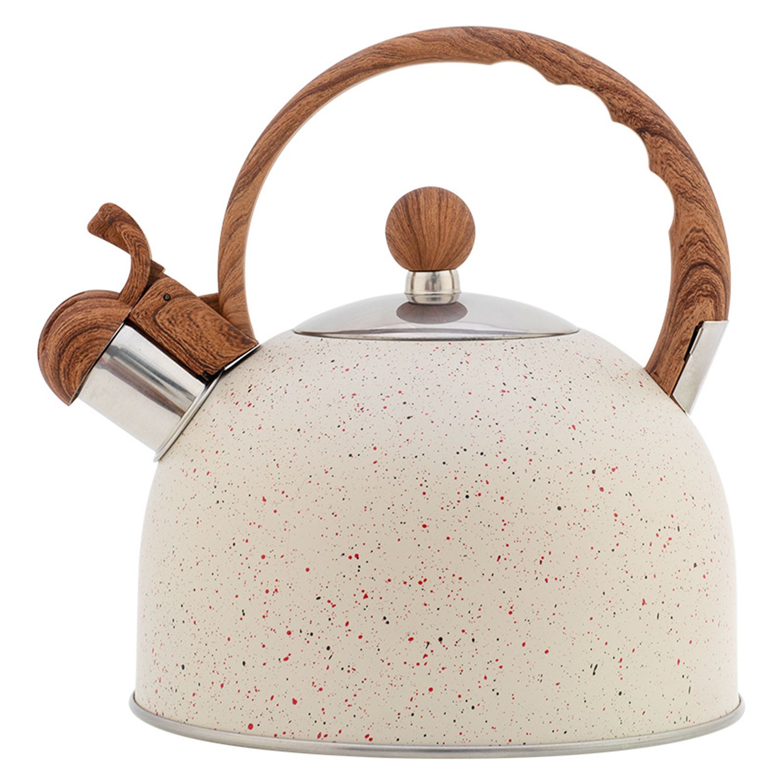 2.5L Whistling Tea Kettle Stovetop Food Grade Stainless Steel Tea Pots for Kitchen Hotel - Image 1