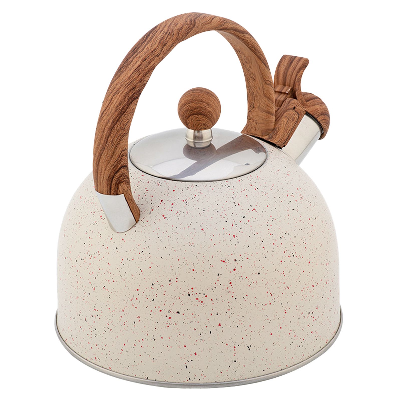 2.5L Whistling Tea Kettle Stovetop Food Grade Stainless Steel Tea Pots for Kitchen Hotel - Image 3