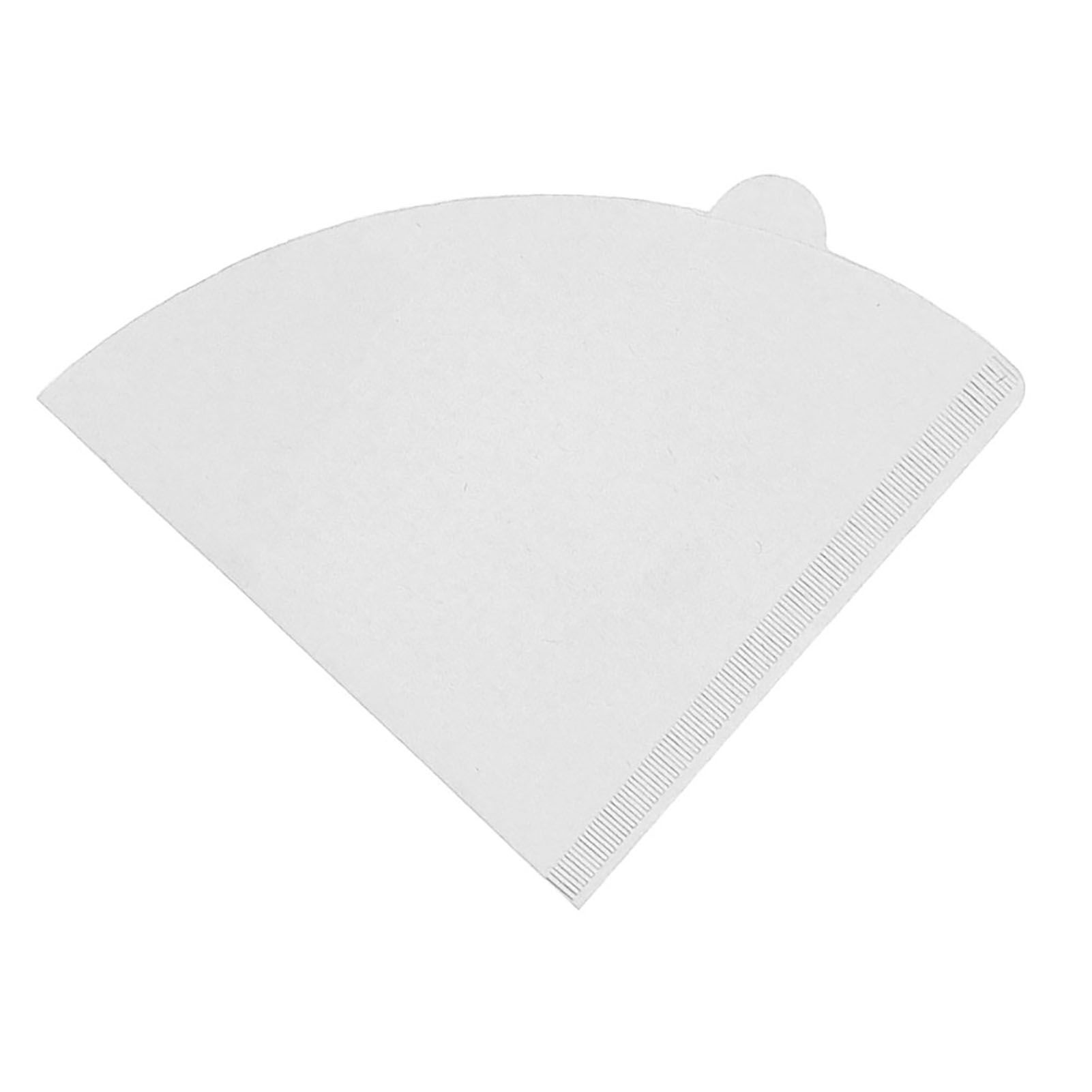 100 Pieces Filter Cone Coffee Filters 2 to 4 Cup Natural Disposable Coffee Filter Paper for Home Cafe - Image 7
