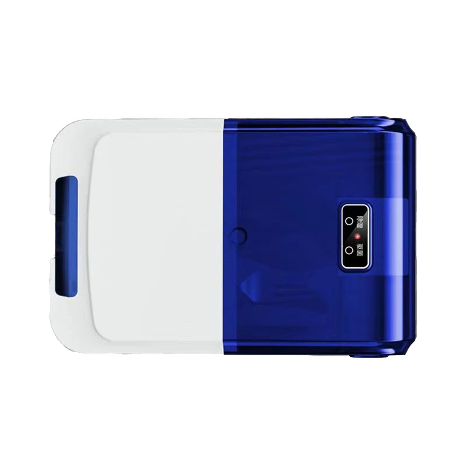 Wall Mounted Chopsticks Cage Home Multifunctional Dustproof Draining Cage Punch Free Tableware Storage Box Air Dried Blue - Image 2