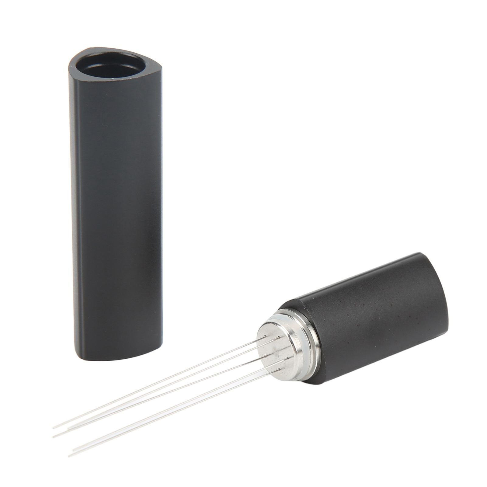 Coffee Stirrer Tool Stainless Steel Portable Coffee Needle Distributor For Italian Coffee Maker Black - Image 1