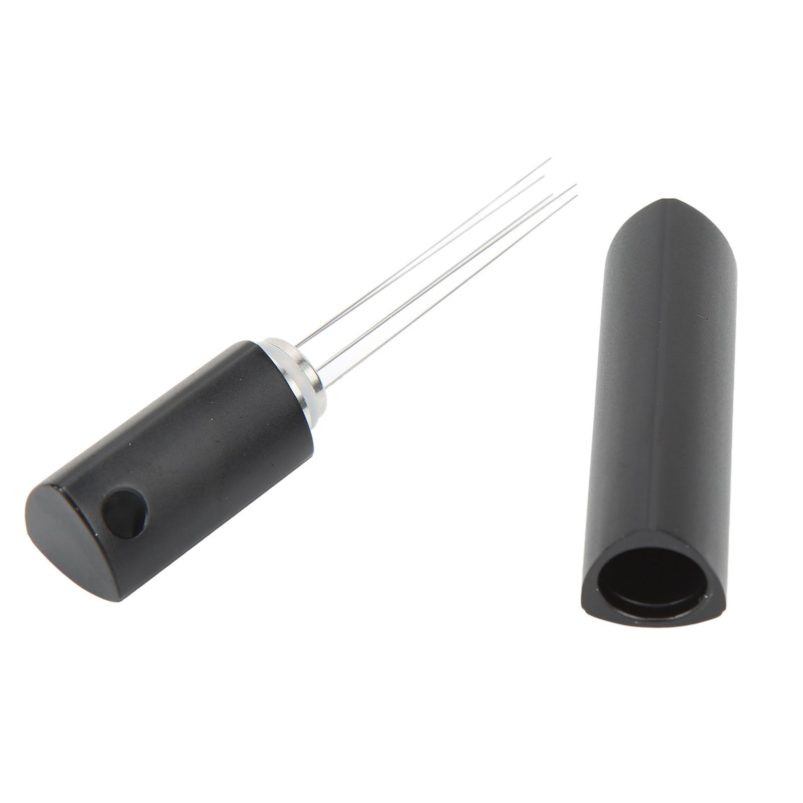 Coffee Stirrer Tool Stainless Steel Portable Coffee Needle Distributor For Italian Coffee Maker Black - Image 2