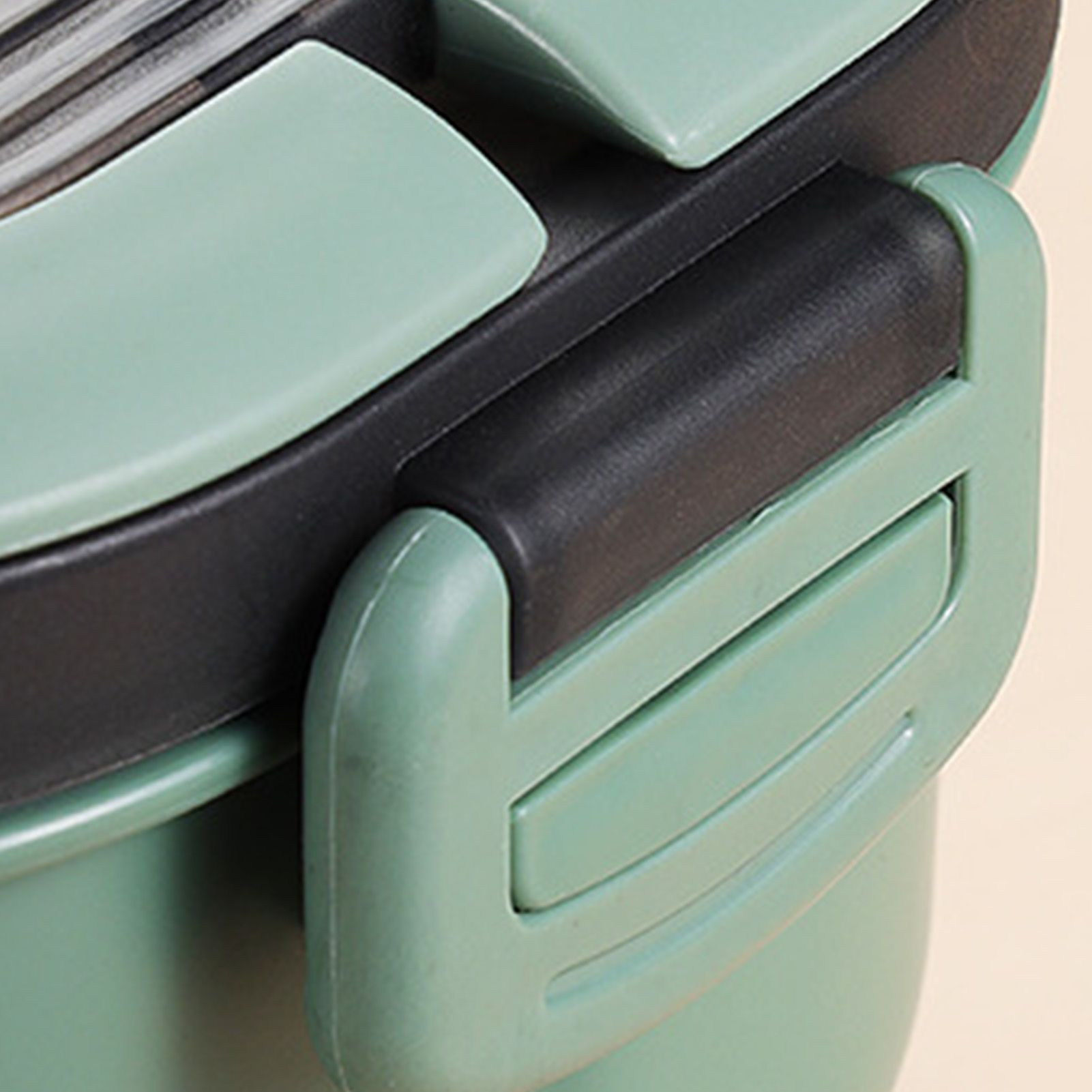 1200ml Bento Lunch Box Double Layer Insulation Lunch Box Container with Fork Spoon for Students Office Workers Green - Image 7