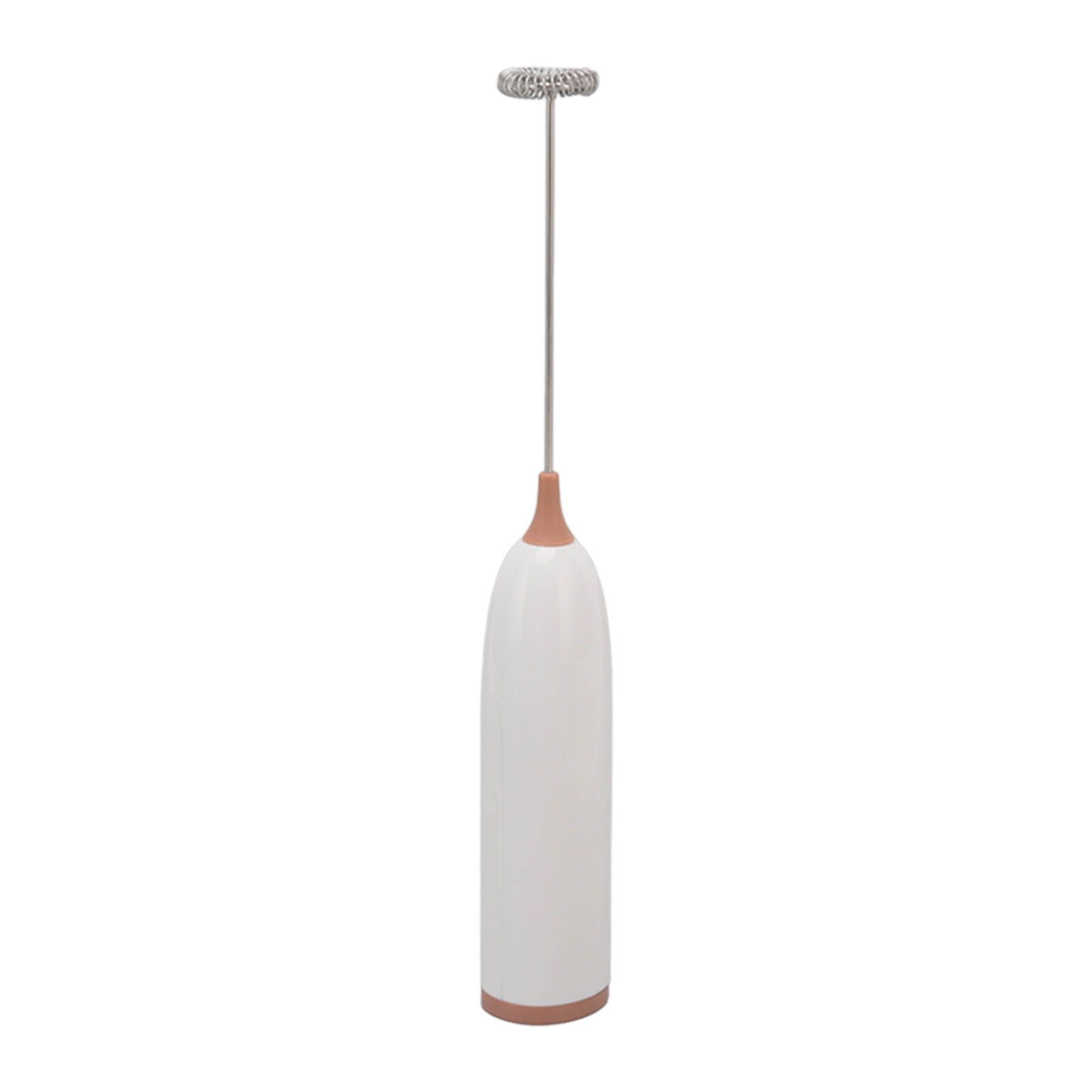 Household Electric Milk Frother Automatic Handheld Milk Foam Maker Coffee Stirring Bar Kitchen Drink Foamer White Coffee - Image 3