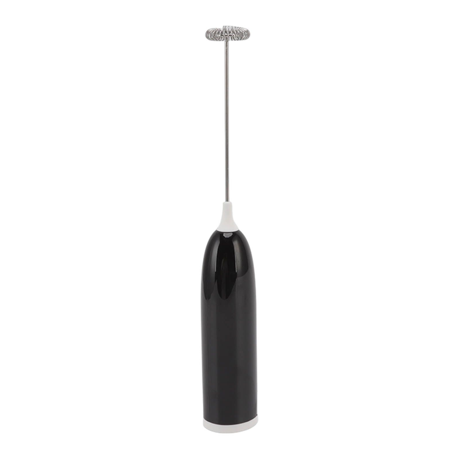 Household Electric Milk Frother Automatic Handheld Milk Foam Maker Coffee Stirring Bar Kitchen Drink Foamer Black White - Image 3