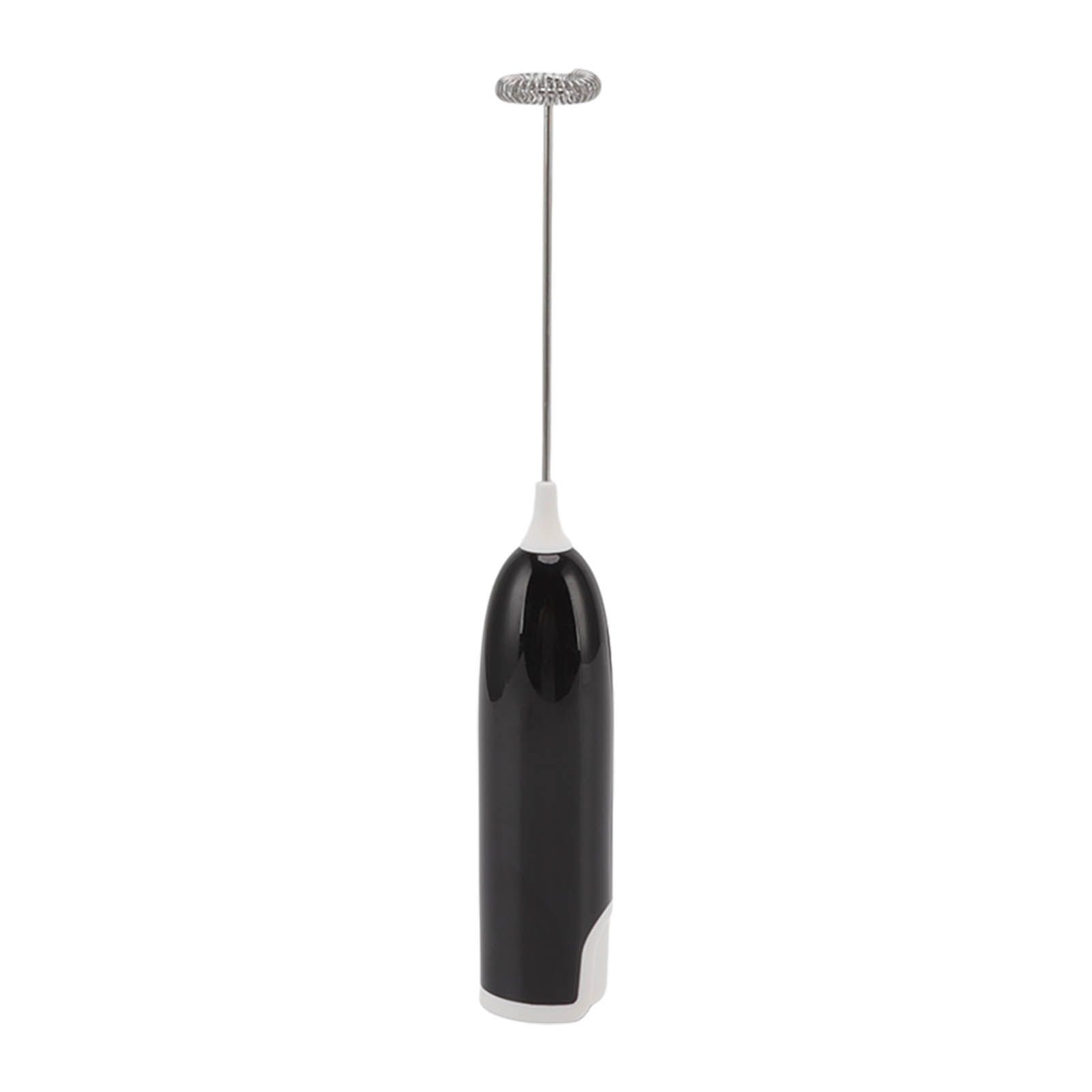 Household Electric Milk Frother Automatic Handheld Milk Foam Maker Coffee Stirring Bar Kitchen Drink Foamer Black White - Image 4