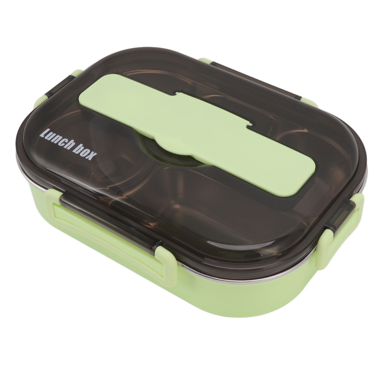 Lunch Container Box Stainless Steel Thermal Lunch Storage Box with Soup Bowl Chopsticks Spoon for Adults Children Green - Image 8