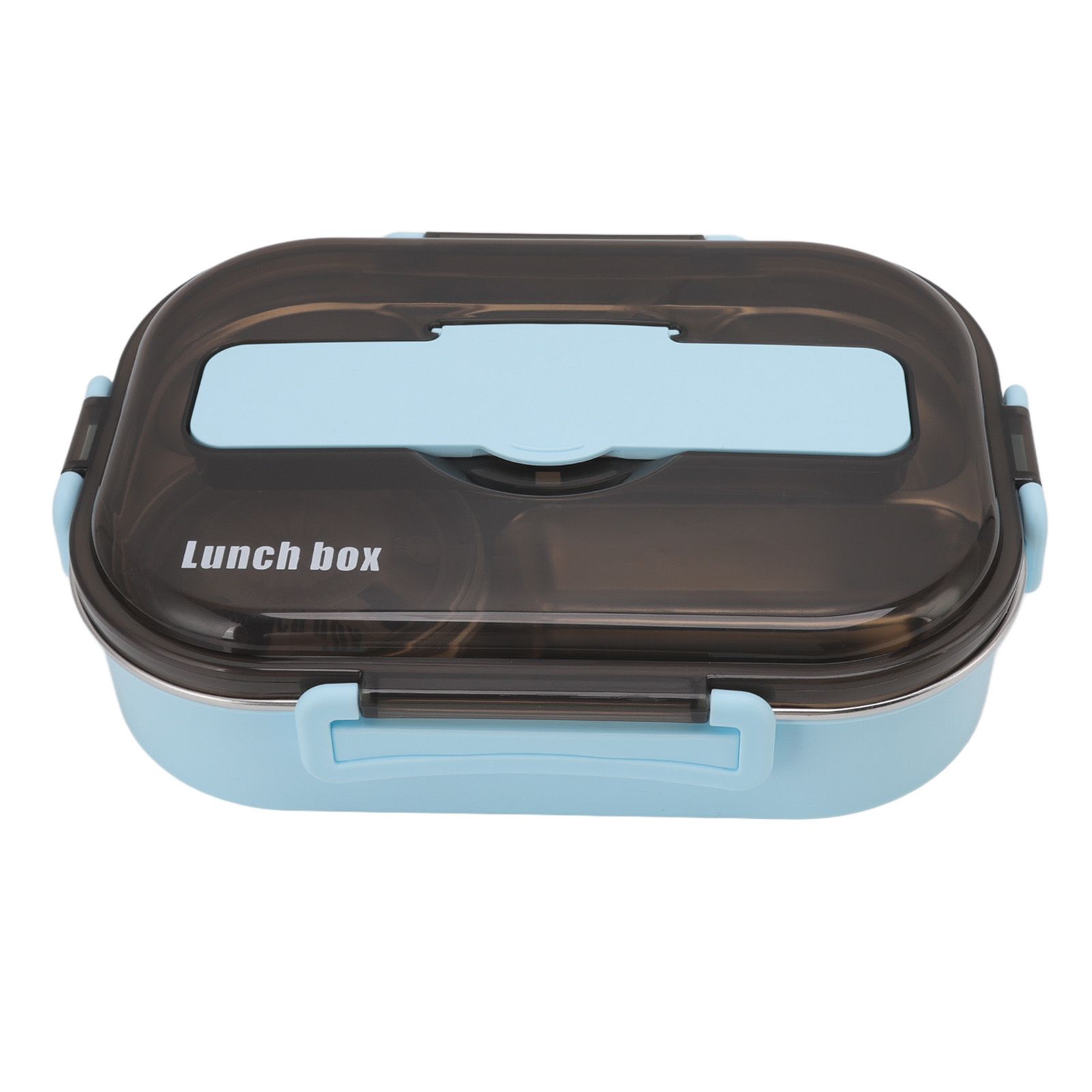 Lunch Container Box Stainless Steel Thermal Lunch Storage Box with Soup Bowl Chopsticks Spoon for Adults Children Blue - Image 7