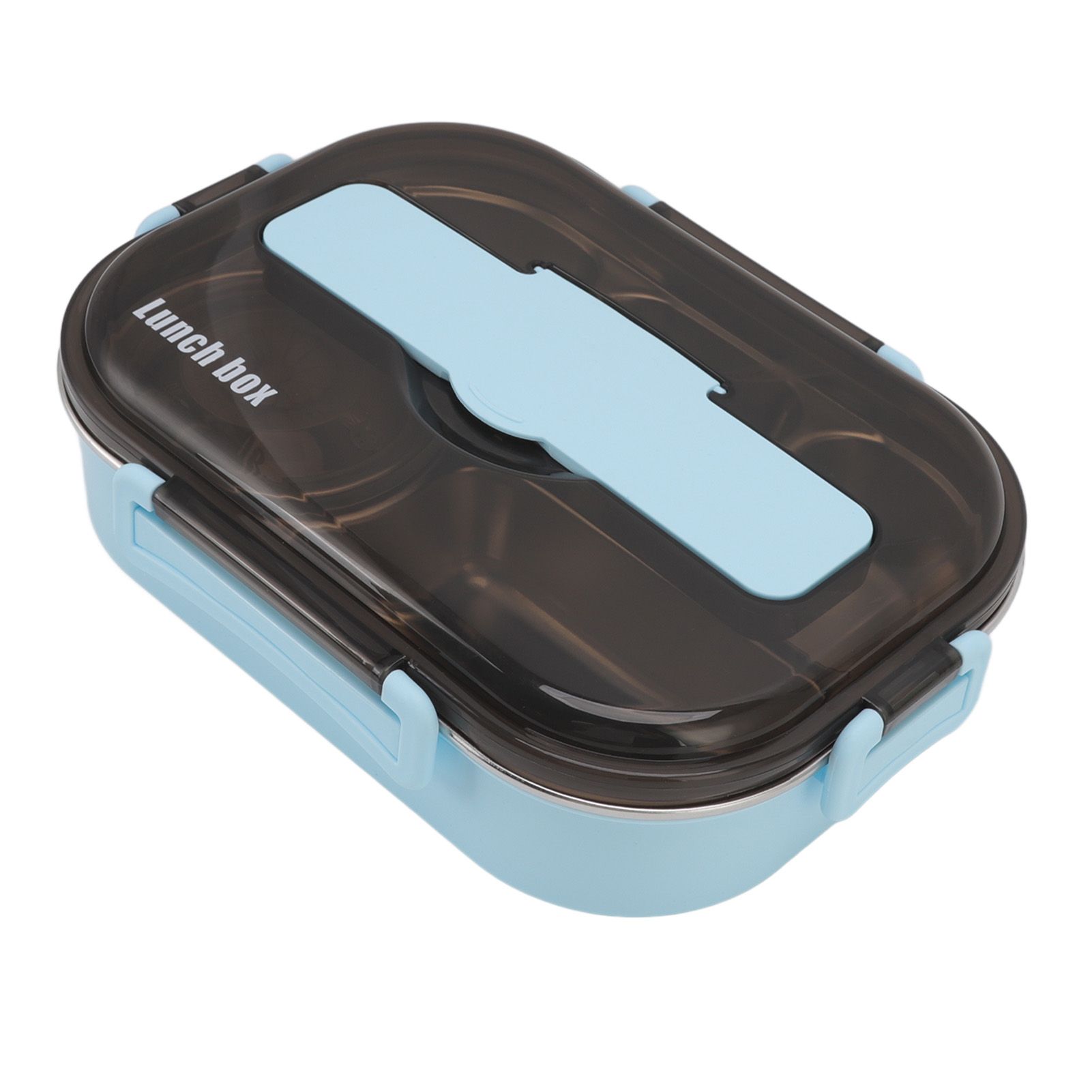Lunch Container Box Stainless Steel Thermal Lunch Storage Box with Soup Bowl Chopsticks Spoon for Adults Children Blue - Image 8