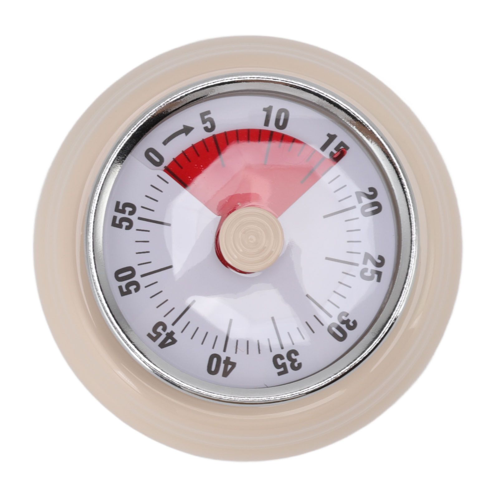 Magnet Circular Timer 60 Minute Visual Countdown Timer for Teachers Classroom Kids Homework Reading Adults Cooking Office Gym Beige - Image 8
