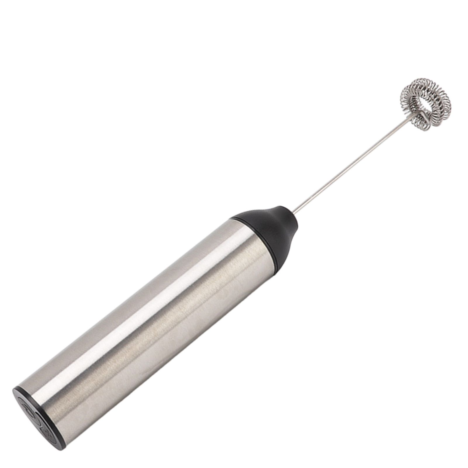 Handheld Milk Frother Lightweight Stainless Steel ABS Electric Whisk with 2 Mixing Head - Image 3