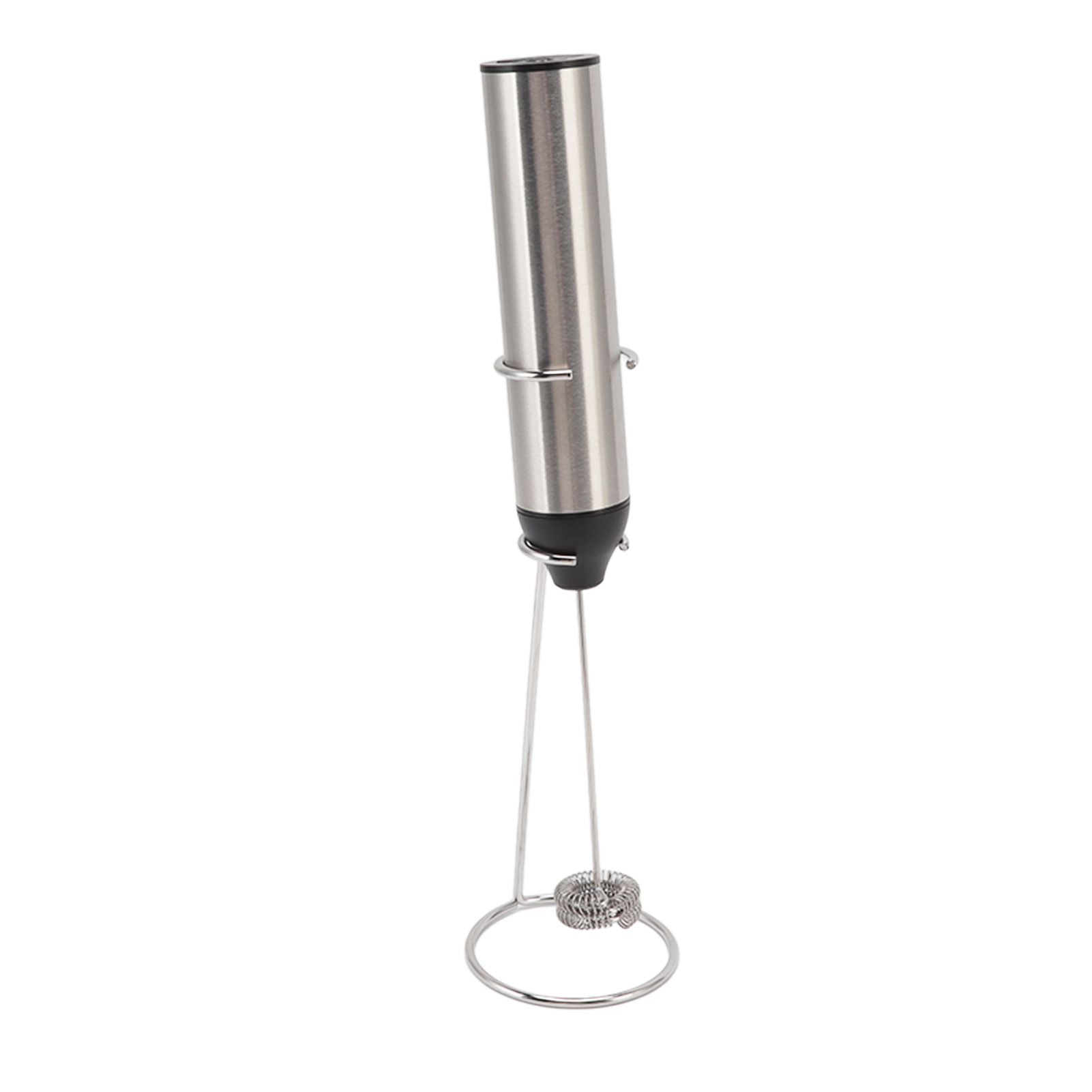 Handheld Milk Frother Lightweight Stainless Steel ABS Electric Whisk with 2 Mixing Head - Image 6